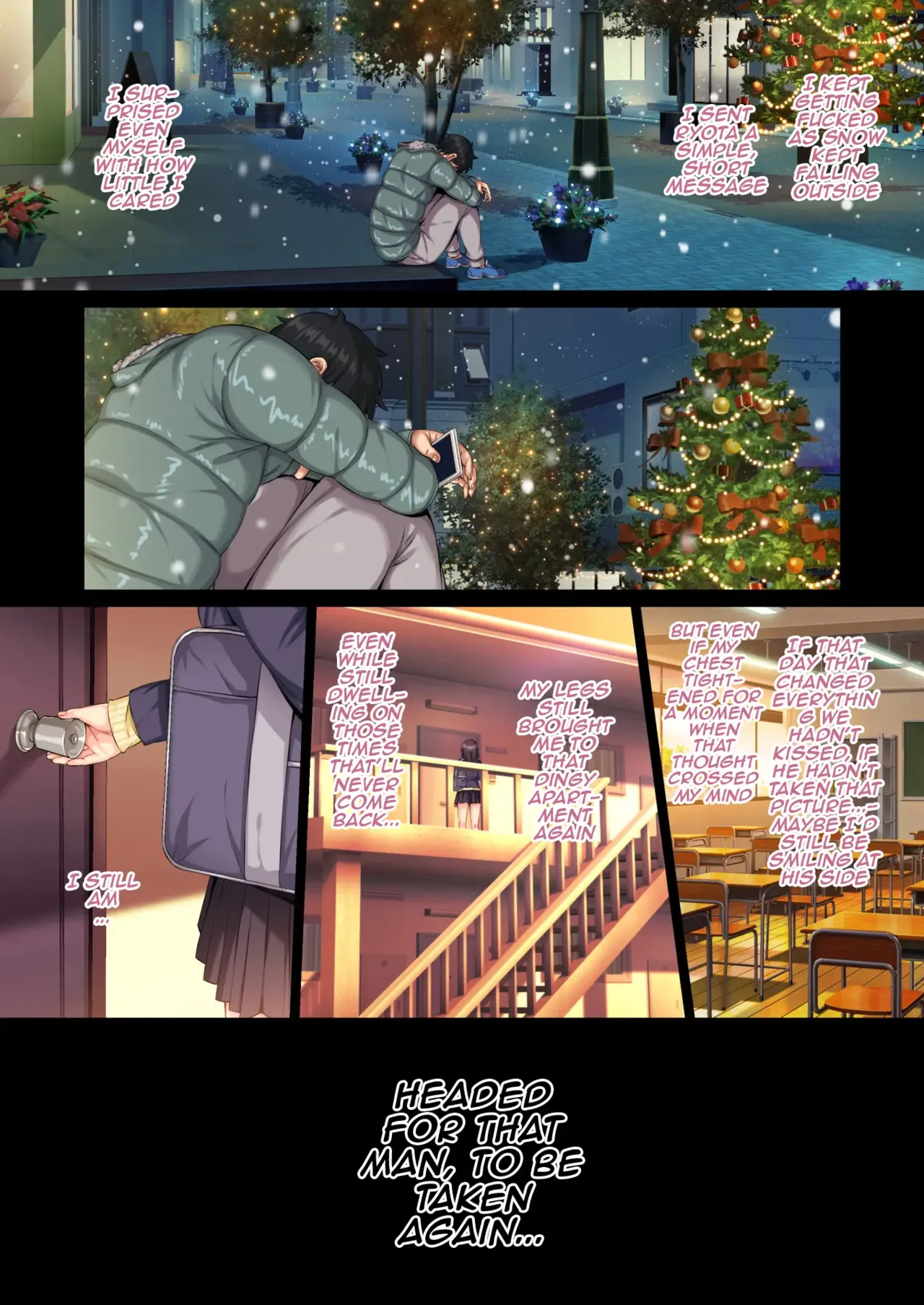 [Rokumarusou (Sanrokumaru)] Soshite Watashi wa Kyou mo Ano Otoko ni Taberareru Zoku | And So Today I'm Once Again Being Sexually Devoured By That Man 2 [English] {Doujins.com} [Decensored] imagen número 39