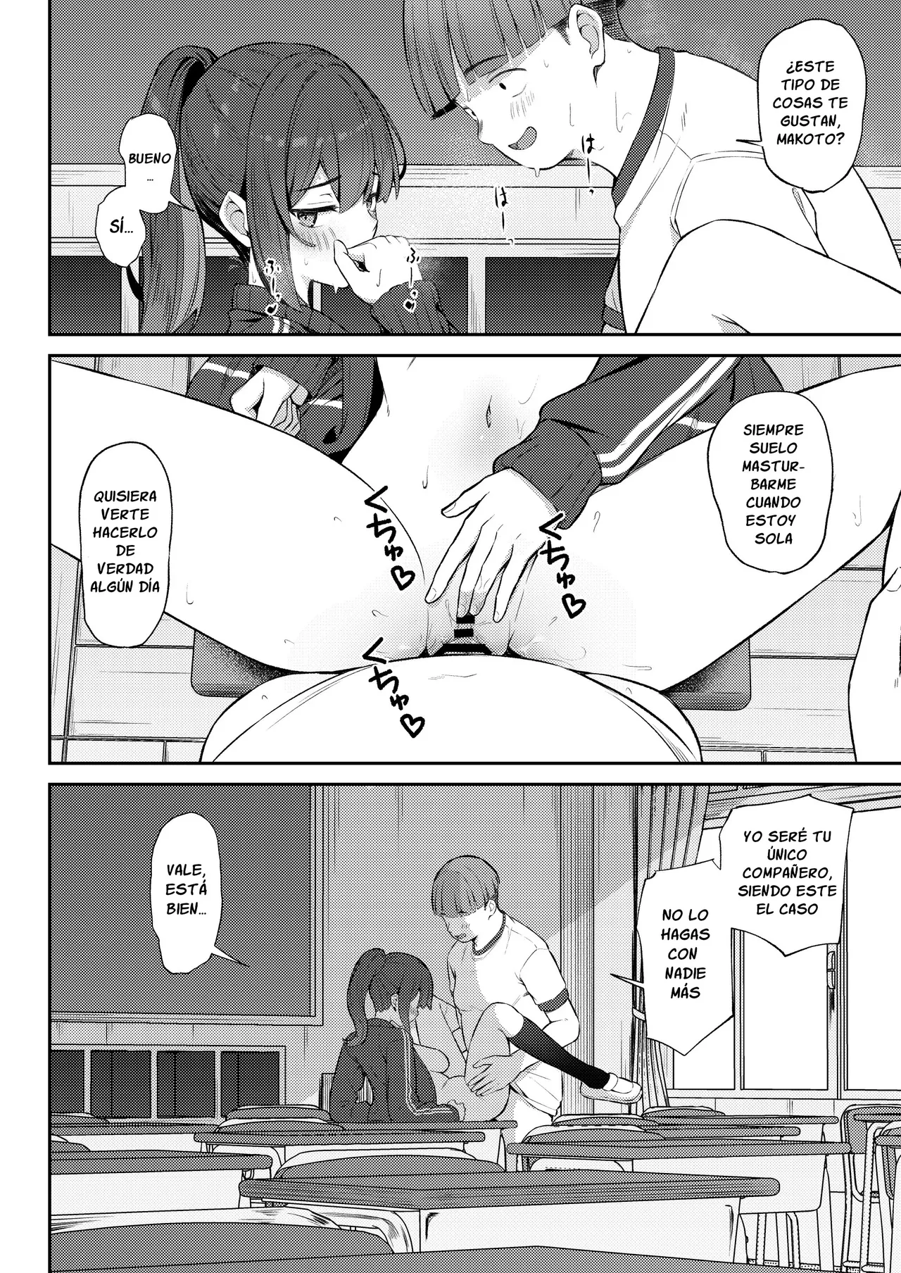 [Niku to Gohan] Akogare no Classmate ga Sex Gokko de Torareru no Hanashi | La historia de la Compañera de Clase que Admiro siéndome Arrebatada por un Roleplay de Sexo [Spanish] [Digital] image number 16