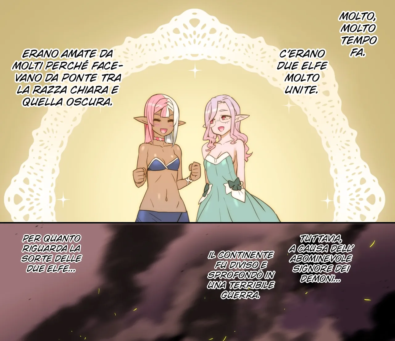 [INAZUMA] Avventure Elfiche. Capitolo 3. Nefelis, la spadaccina del fuoco infernale [Italian] [Rama Oriental Fansub] image number 1