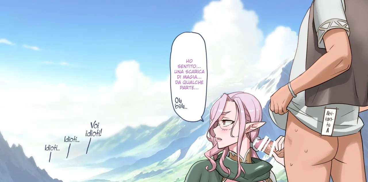 [INAZUMA] Avventure Elfiche. Capitolo 3. Nefelis, la spadaccina del fuoco infernale [Italian] [Rama Oriental Fansub] image number 17