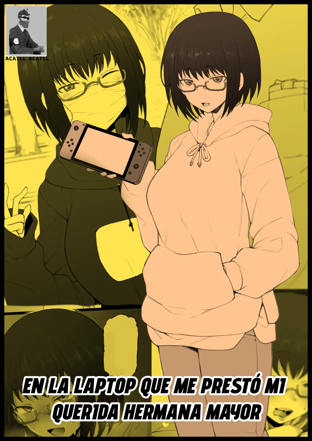 [Terasu MC] Daisuki na Onee-chan ni Karita PersoCom no Naka ni... | En la Laptop que me Prestó mi Querida Hermana Mayor... {Spanish} {EbisuTraslade - Winder} image number 1