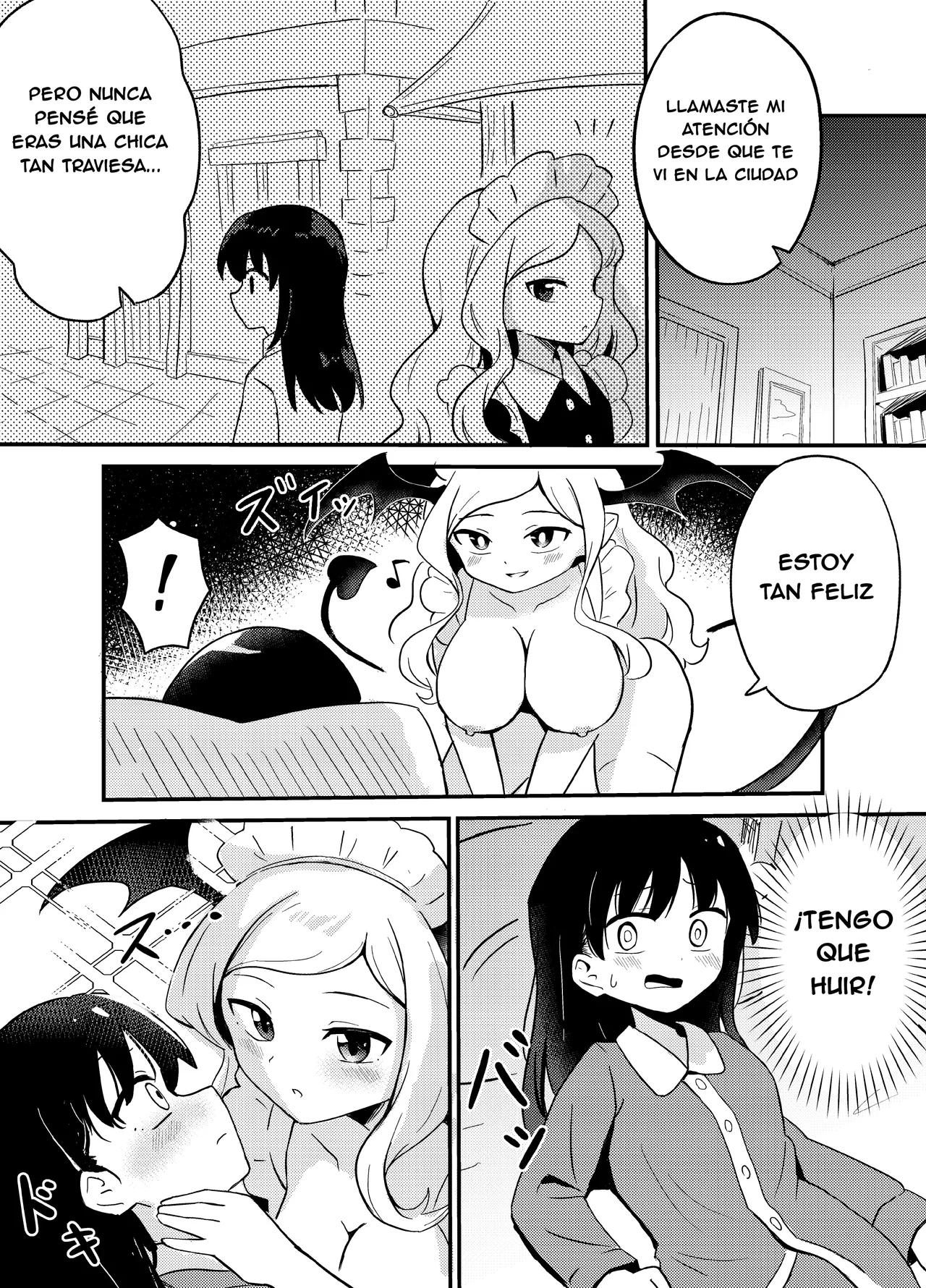 [Senten] Yuri Succu Maid no Amaama Gohoushi | The Yuri Succubus Maid's Sweet Service [Spanish] numero di immagine  13