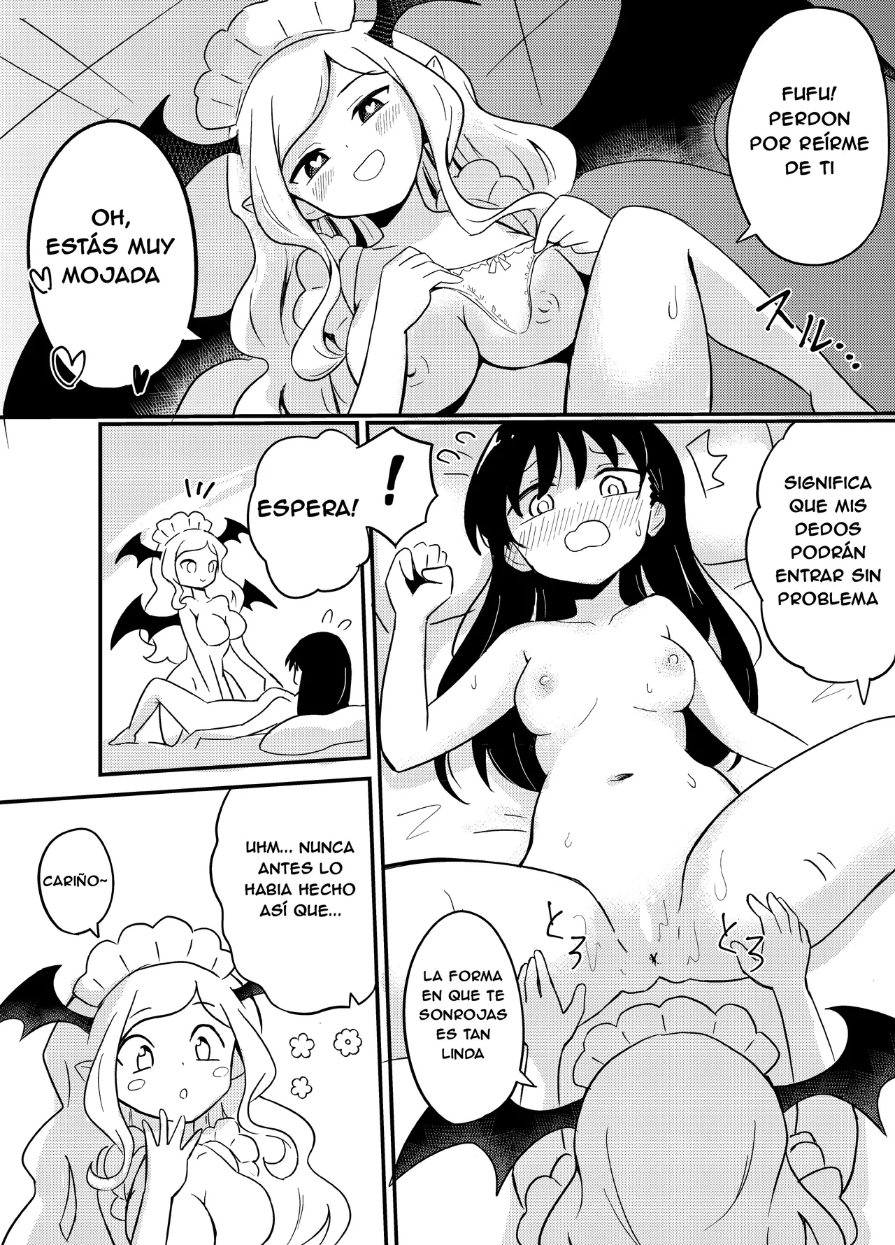 [Senten] Yuri Succu Maid no Amaama Gohoushi | The Yuri Succubus Maid's Sweet Service [Spanish] numero di immagine  18