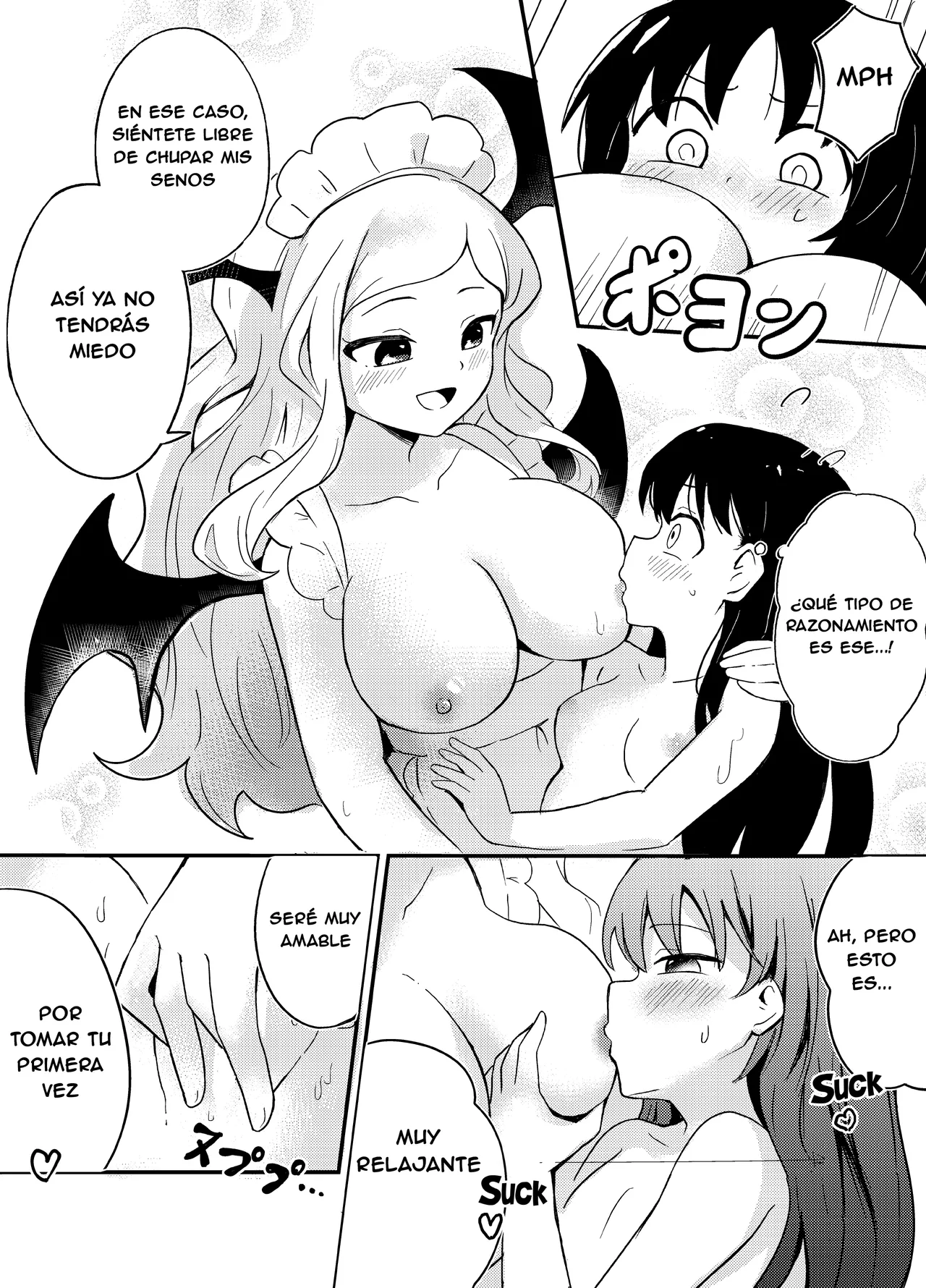 [Senten] Yuri Succu Maid no Amaama Gohoushi | The Yuri Succubus Maid's Sweet Service [Spanish] numero di immagine  19