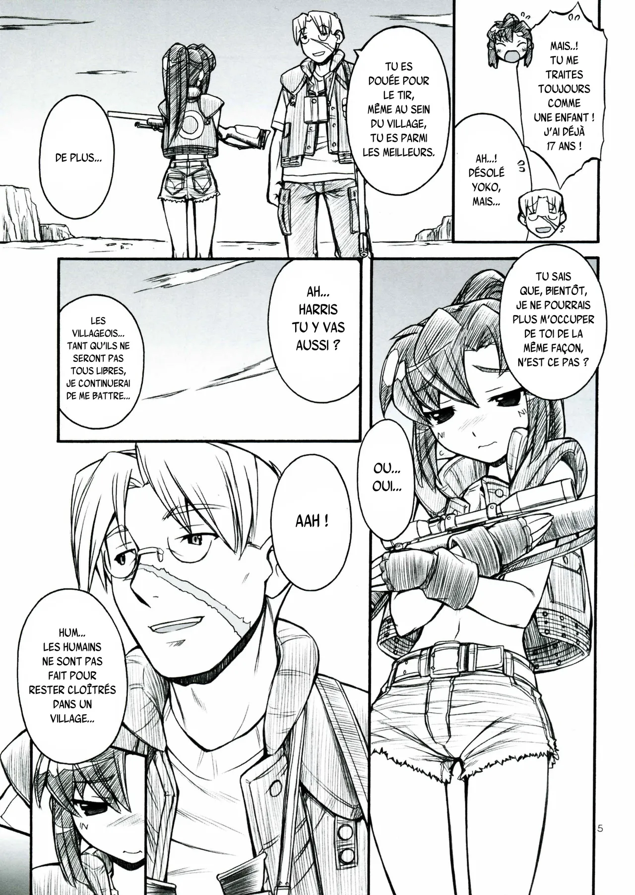 (C73) [Manitou (Nakajima Rei)] Destino de Abril 2 tipeR (Gurren-Lagann, Xenosaga) [French] {SAXtrad} 画像番号 4