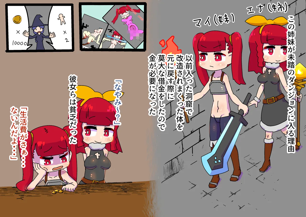 [19kome] Adventuring Sisters Take on an Ero Trap Dungeon 2eme image