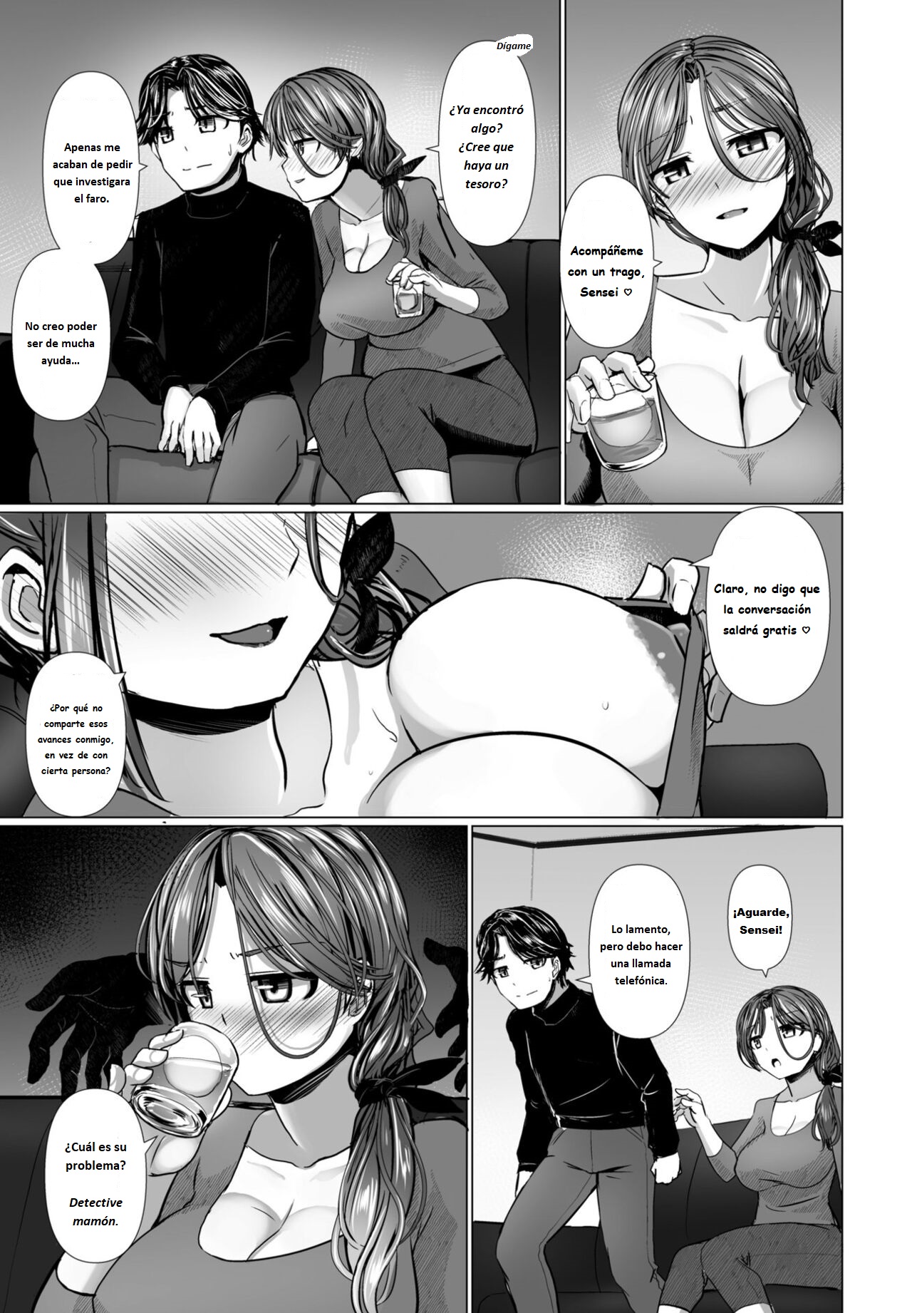 [Tokihama Jiro] La hermosa ladrona fantasma ama al gran detective Cap.4 (COMIC Penguin Club 2024-09) [Spanish] [Digital] 图片编号 7