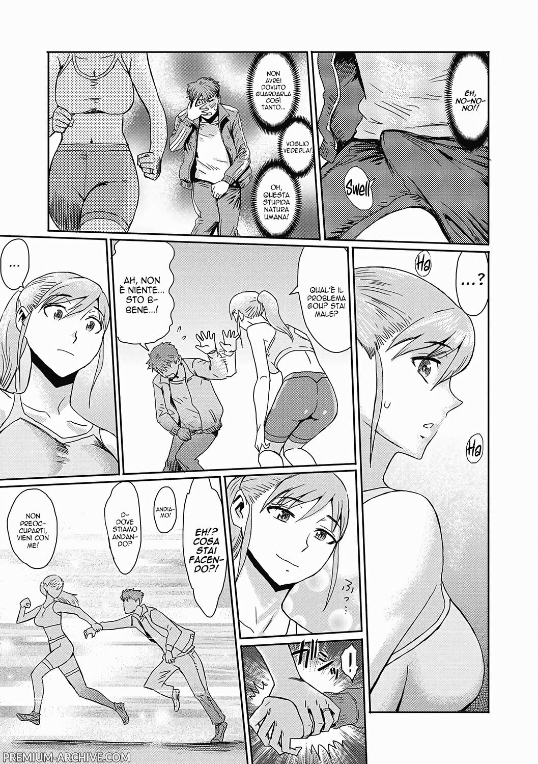 [Kuroiwa Menou] Asagiri no Runner | Corsetta con Scopata (COMIC HOTMiLK Koime Vol. 30) [Italian] [Digital] изображение № 3