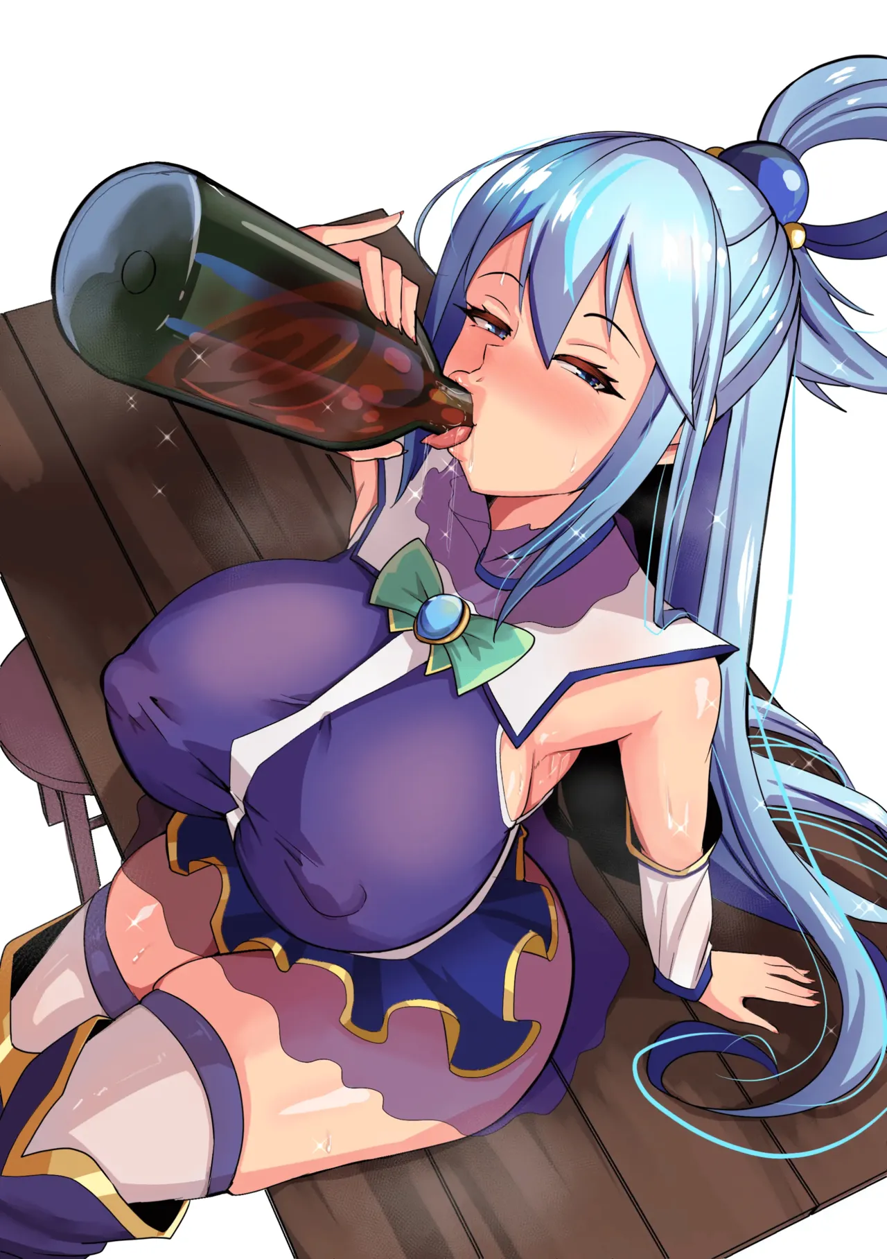 【Merkonig】Wenching 8 - Aqua [Spanish] [Breast garden] [Sin Censura] image number 21