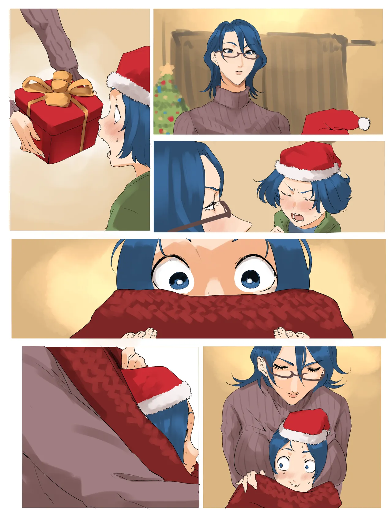 [Mynashi (Ecoruby)] Kaga-ke Christmas Sex [Chinese] Bildnummer 19