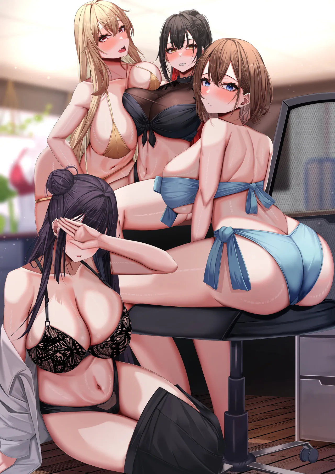 [Mittsuman (Kazuha)] Kyou kara Ladies Shitagi Brand no Producer o Makasaremashita. 2 [Chinese] 图片编号 2