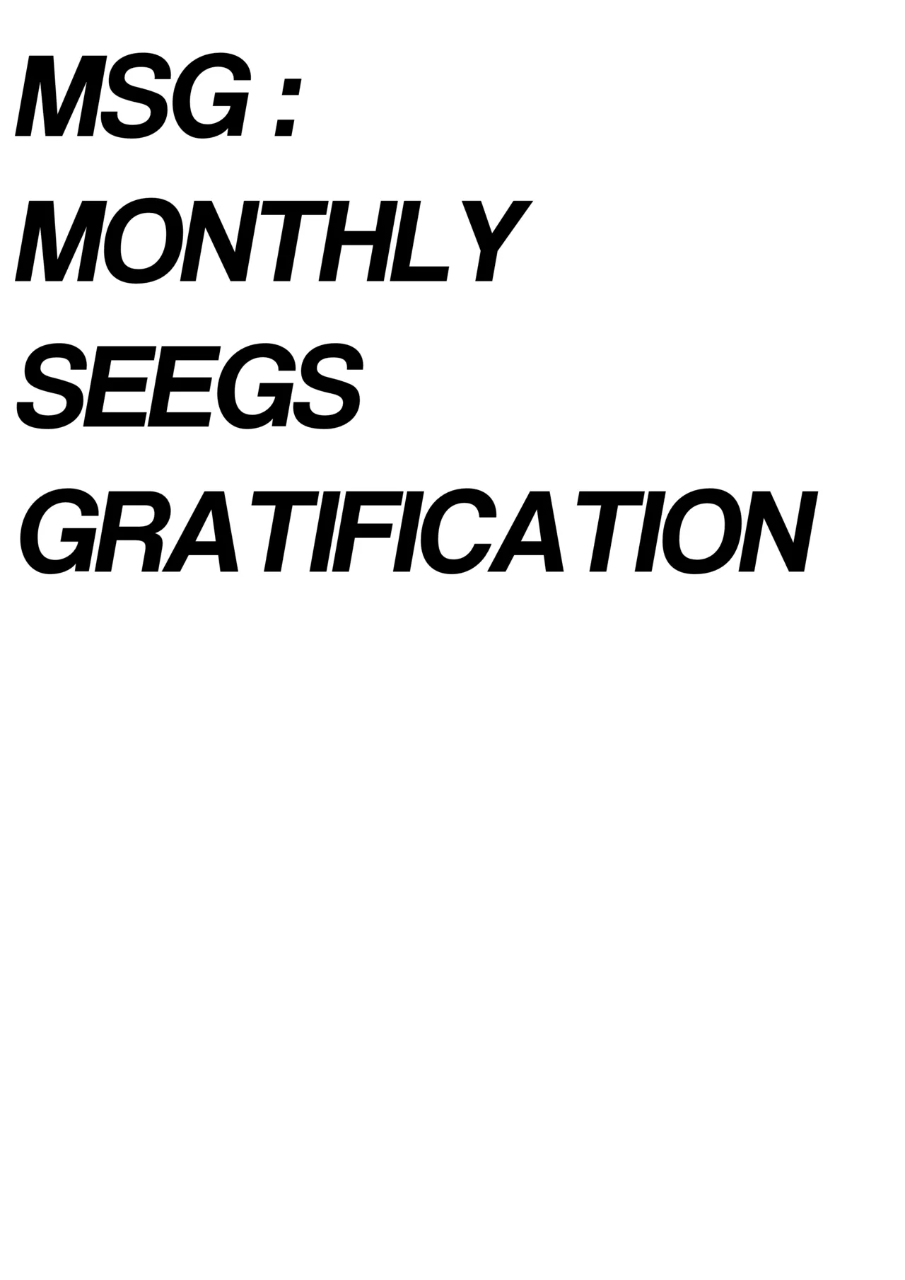 [SiFarid] MSG : Monthly Sex Gratification (Pavolia Reine) (English) image number 2