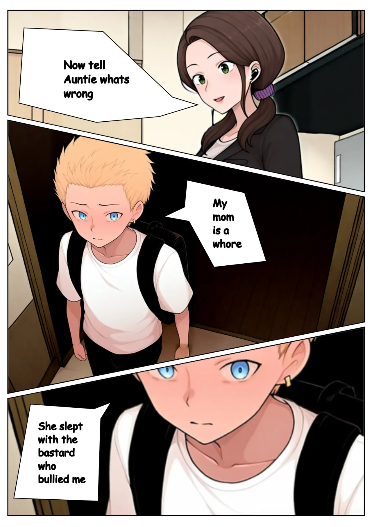 Kokujin No Tenkousei - Auntie's Intervention изображение № 4