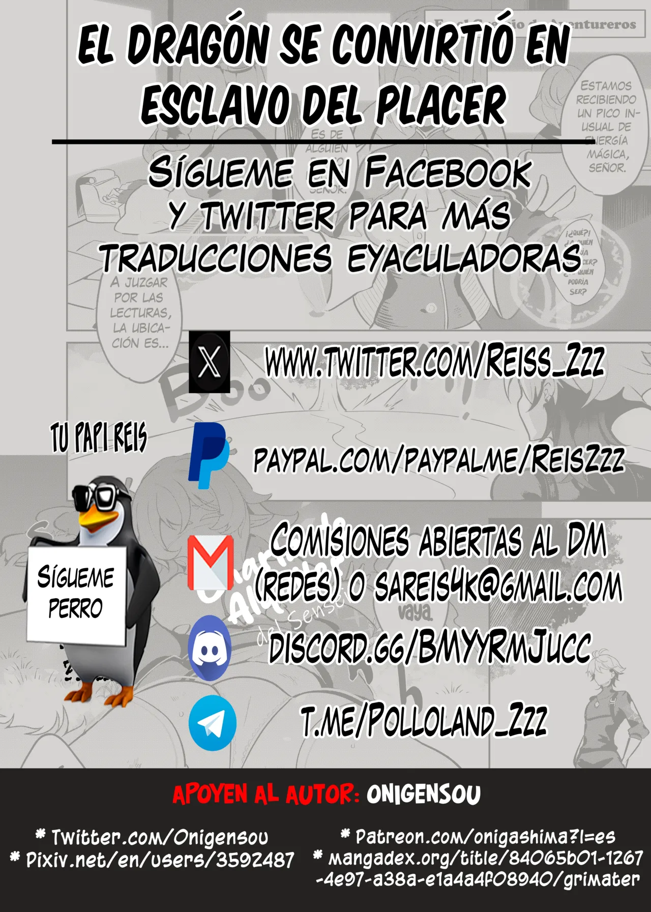 [Onigashima (Onigensou)] El Dragón se convirtió en esclavo del placer [ReisZzz] [Spanish] [Uncensored] 2eme image