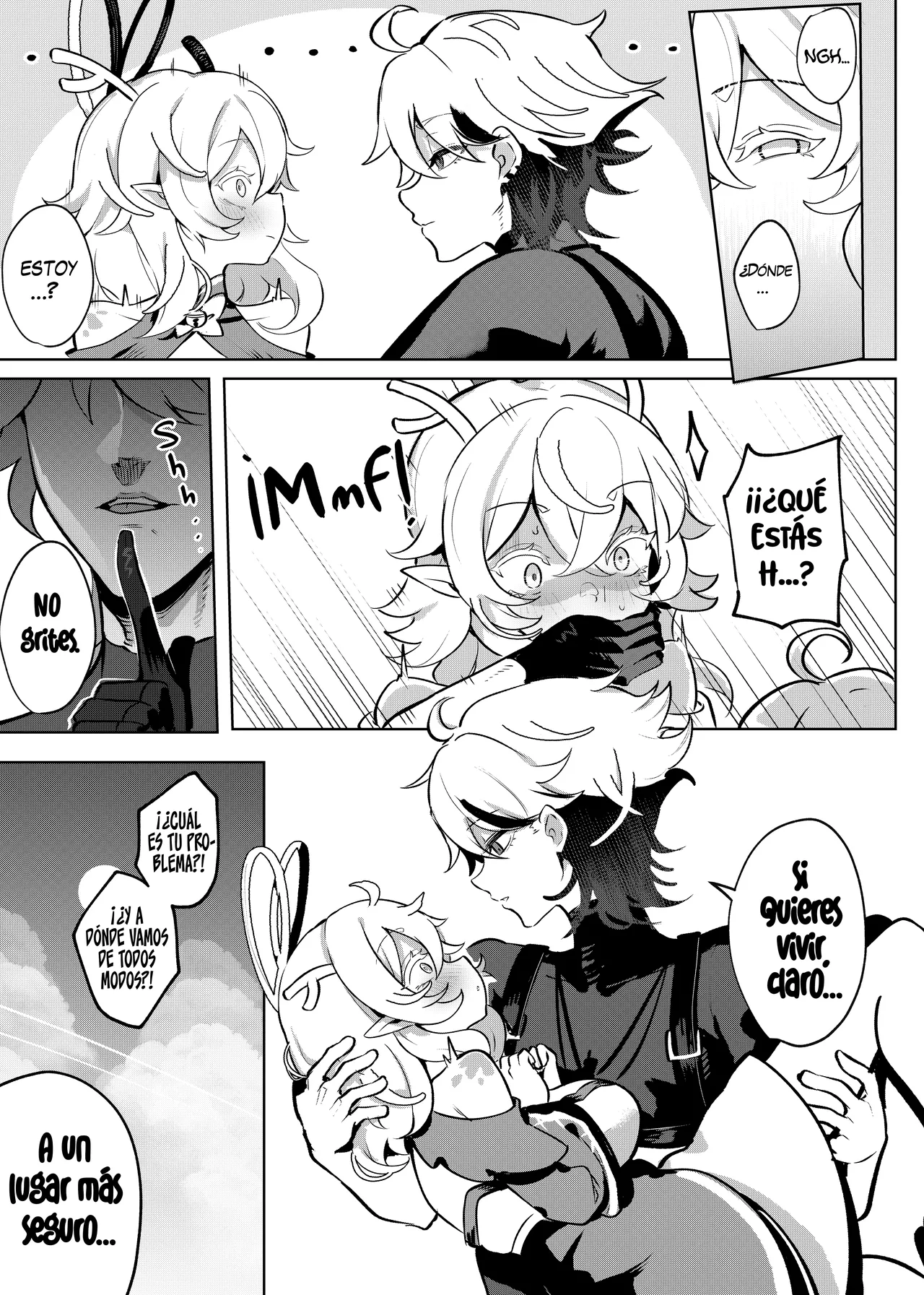 [Onigashima (Onigensou)] El Dragón se convirtió en esclavo del placer [ReisZzz] [Spanish] [Uncensored] 4eme image