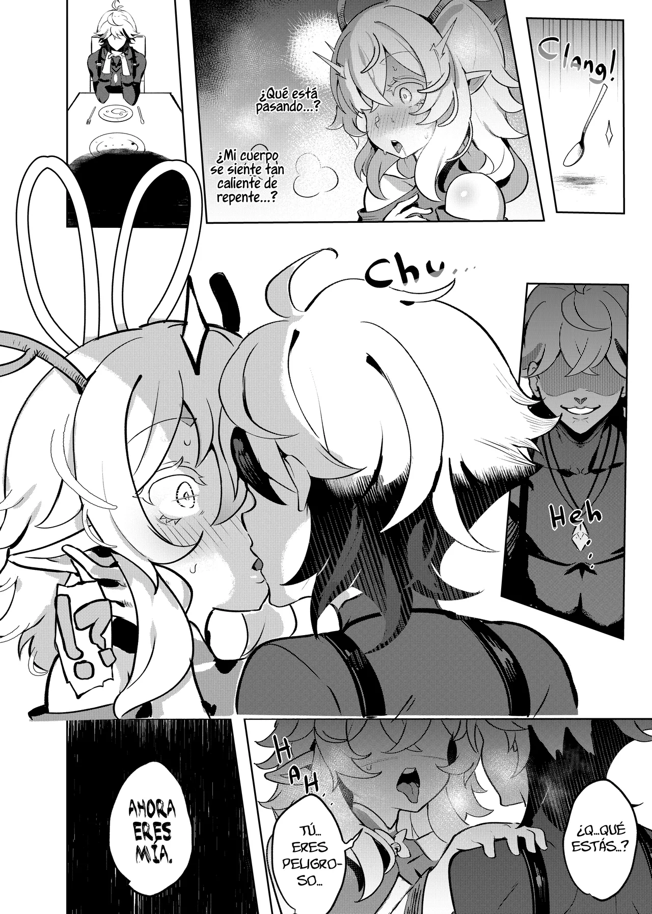 [Onigashima (Onigensou)] El Dragón se convirtió en esclavo del placer [ReisZzz] [Spanish] [Uncensored] 7eme image