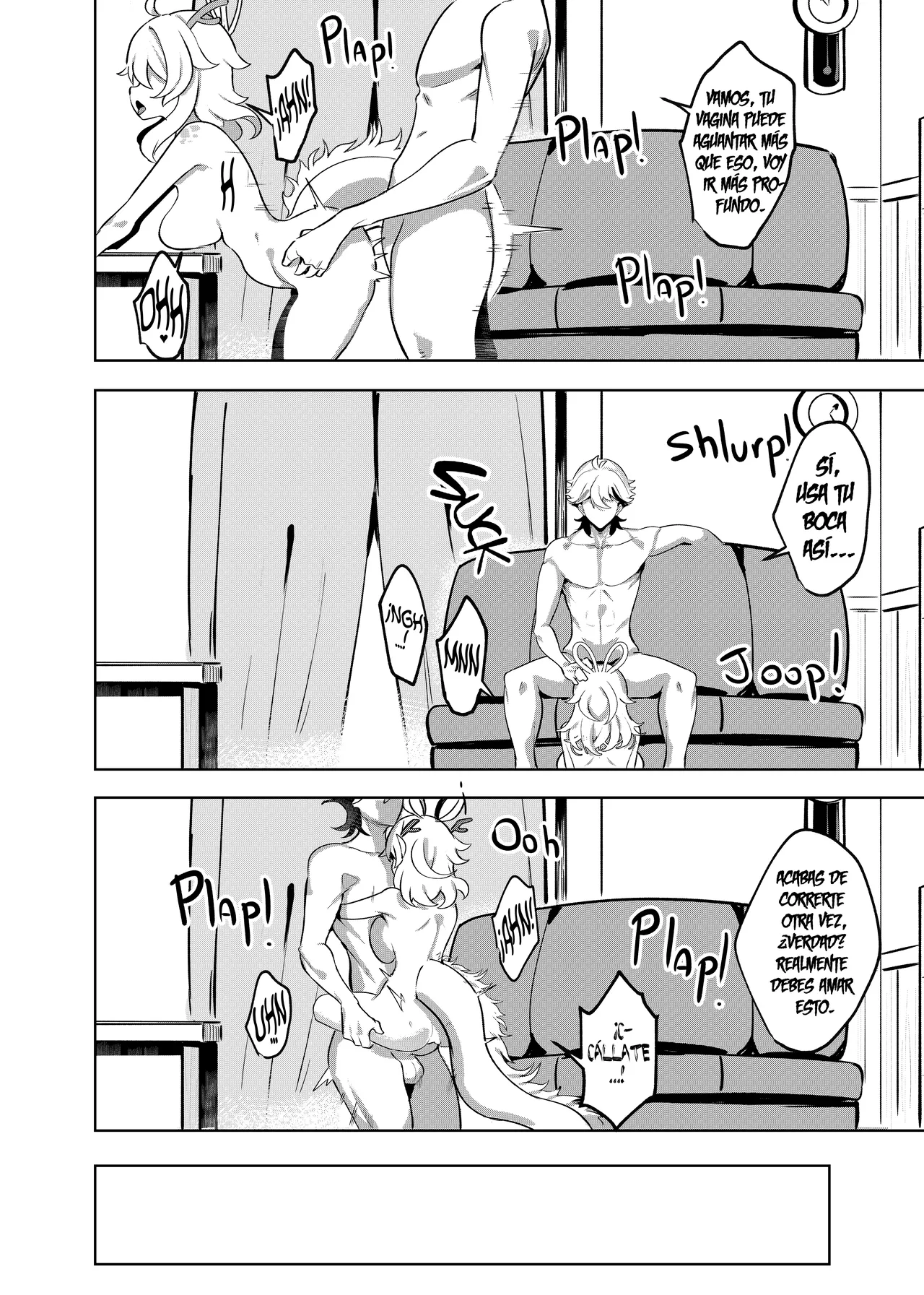 [Onigashima (Onigensou)] El Dragón se convirtió en esclavo del placer [ReisZzz] [Spanish] [Uncensored] 15eme image