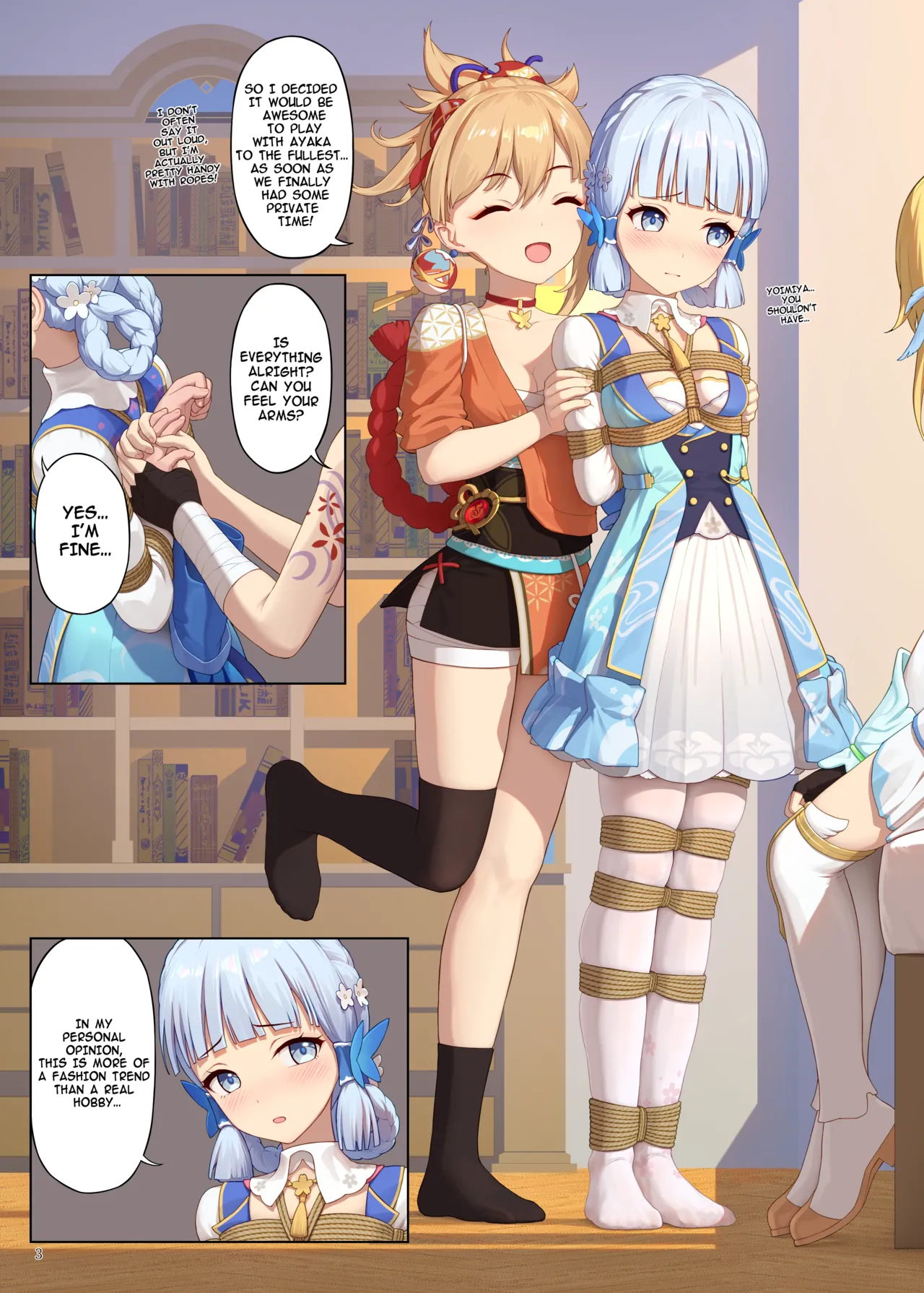 [Himitsu] En no Ori Ito (Genshin Impact) [English] image number 3