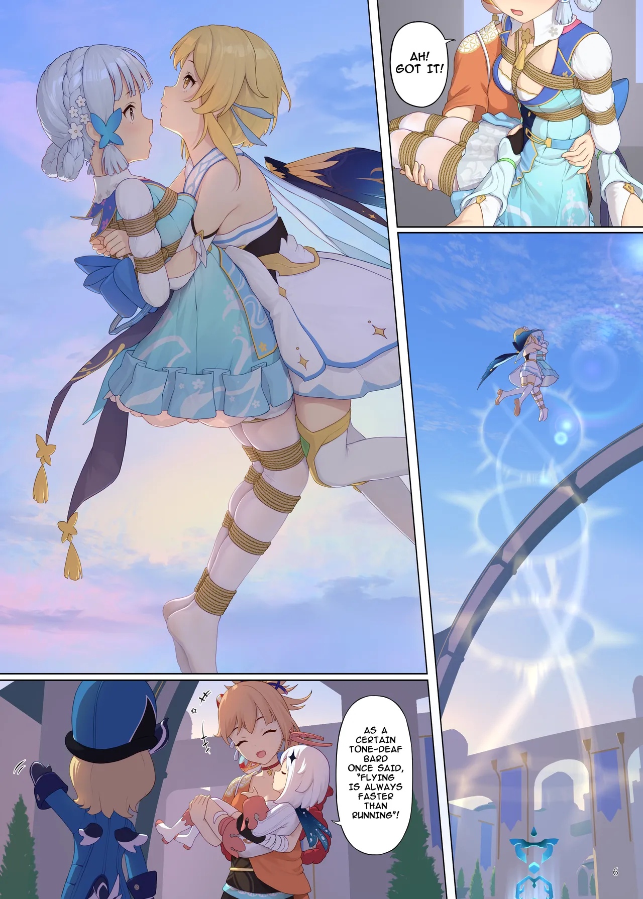 [Himitsu] En no Ori Ito (Genshin Impact) [English] image number 6