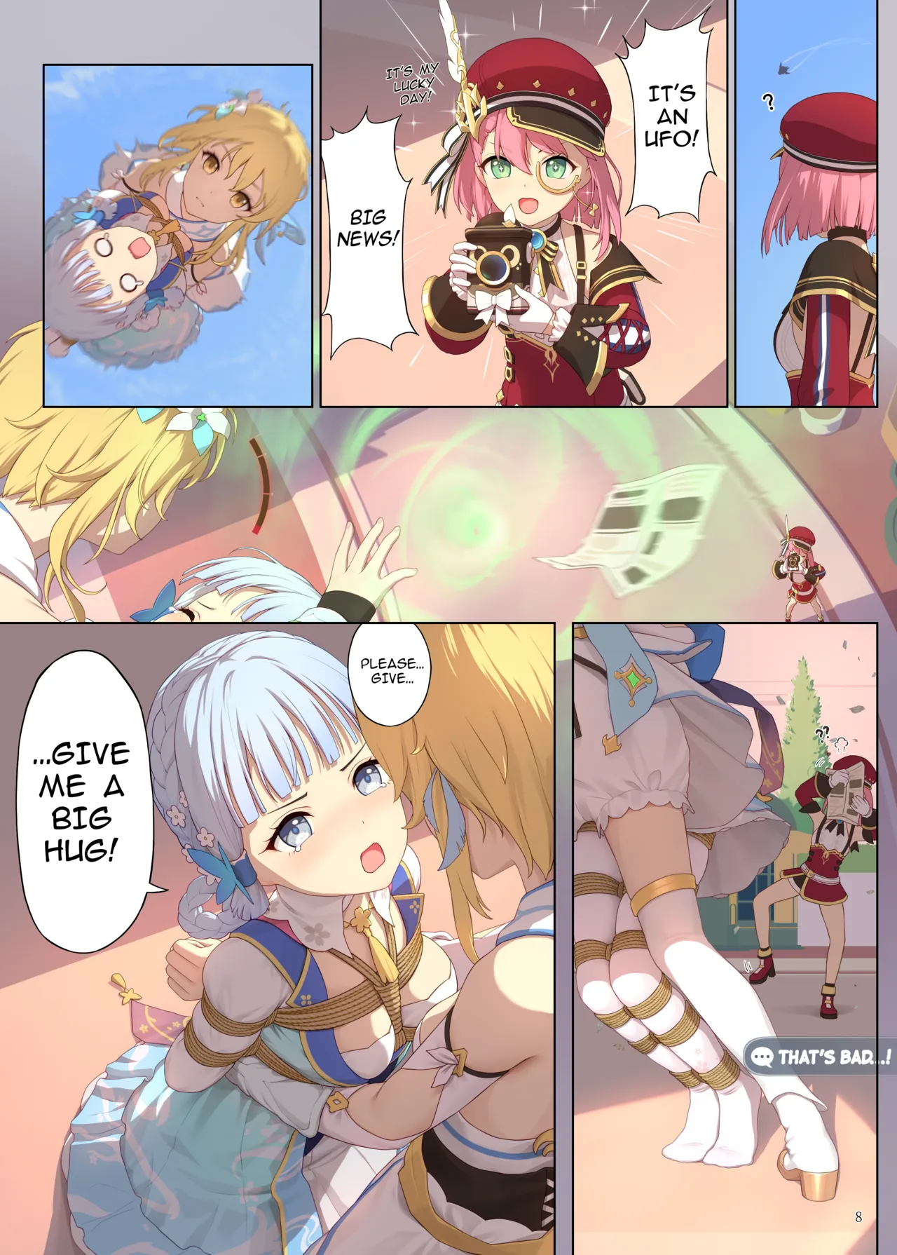 [Himitsu] En no Ori Ito (Genshin Impact) [English] image number 8