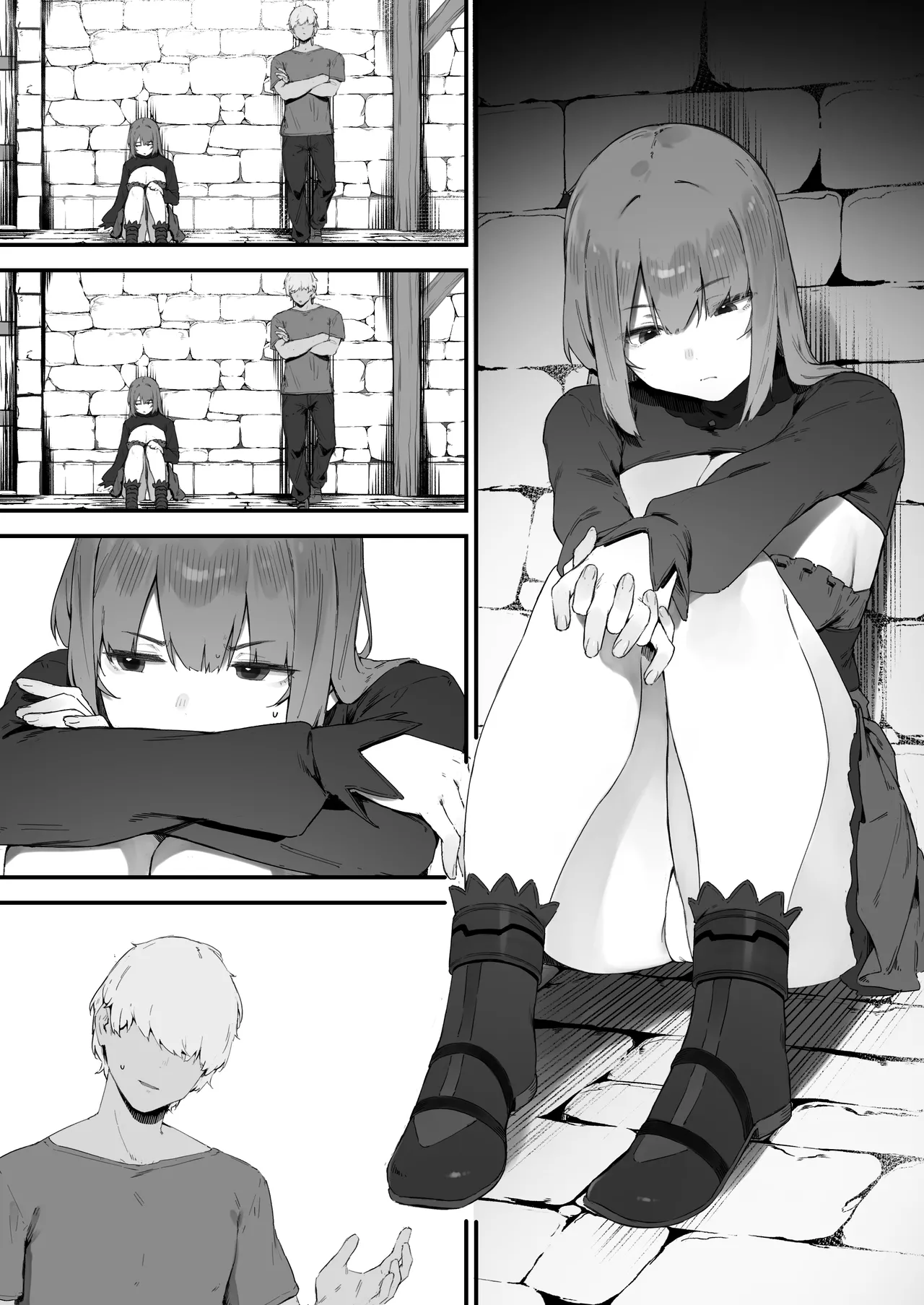 [Nigiri Usagi] Noroi no Sei de MP ga Tarimasen!! 1-8 [Textless] image number 58