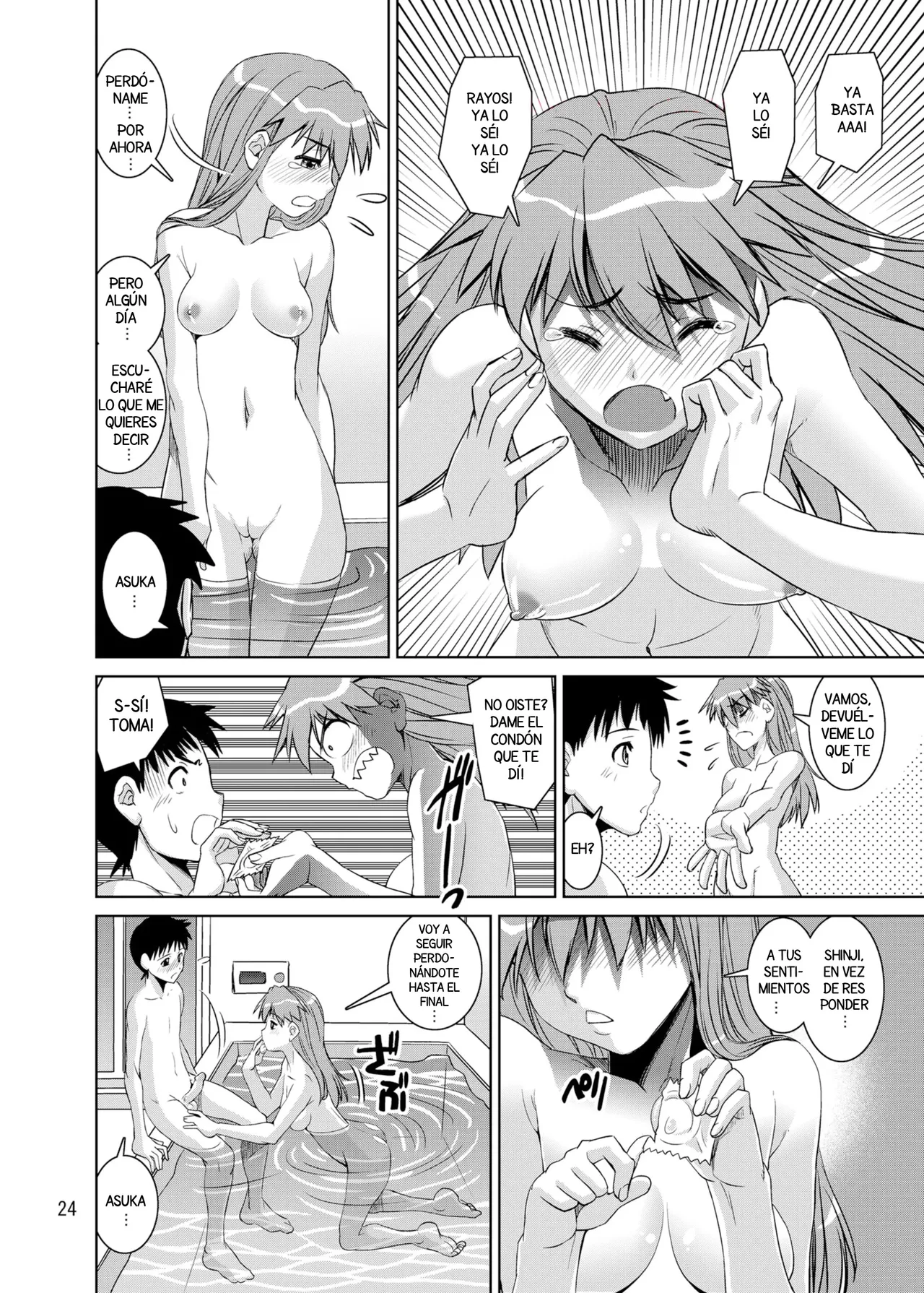 (C77) [Katamari-ya (Shinama)] Eva Shiki (Neon Genesis Evangelion) [Spanish] [Harenchi no Fansub] numero di immagine  24