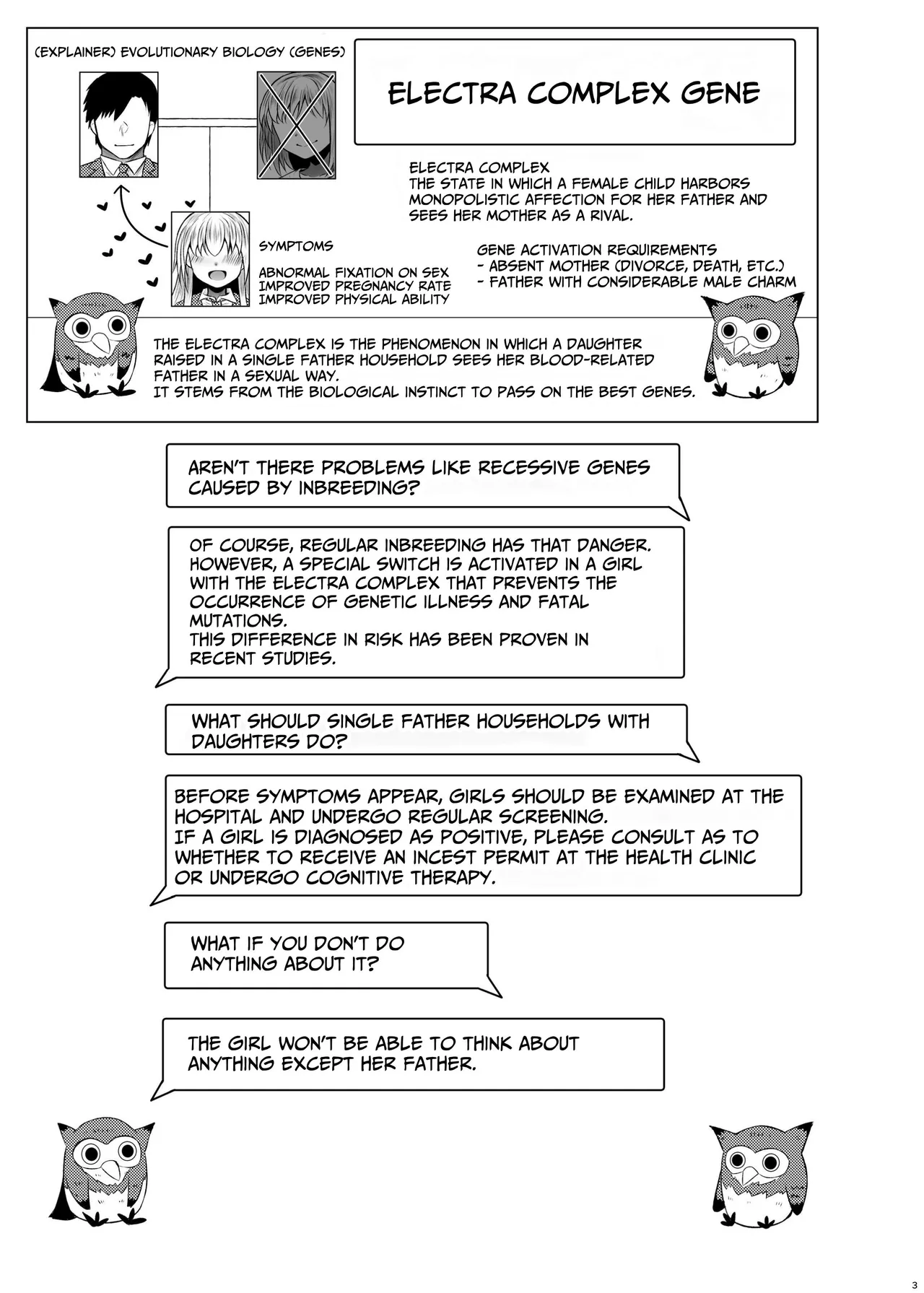 [Furafura Toxin (Arano Oki)] Idensei Shikkan no Risk ga Nai nara Papa to Kozukuri Shite mo Ii yo ne | No Risk Of Genetic Diseases Means Daddy-Daughter Baby Making [English] [Carousel] [Digital] 图片编号 3