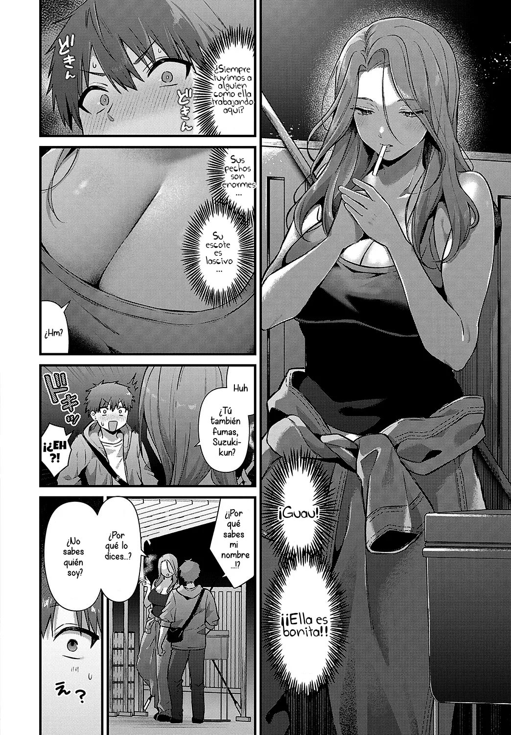 [Mochida Koyubi] Tsukamoto-san no Yoru no Kao | El rostro nocturno de Tsukamoto-san (COMIC Anthurium 2025-02) [Spanish] [Riokni] [Digital] image number 4