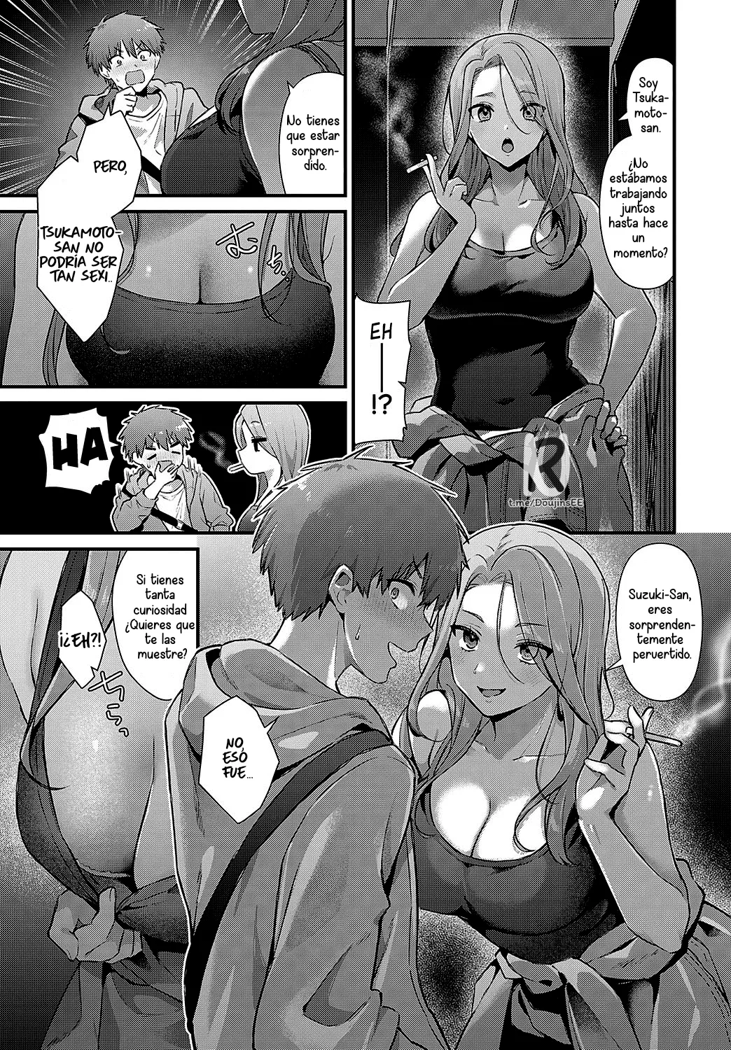 [Mochida Koyubi] Tsukamoto-san no Yoru no Kao | El rostro nocturno de Tsukamoto-san (COMIC Anthurium 2025-02) [Spanish] [Riokni] [Digital] image number 5