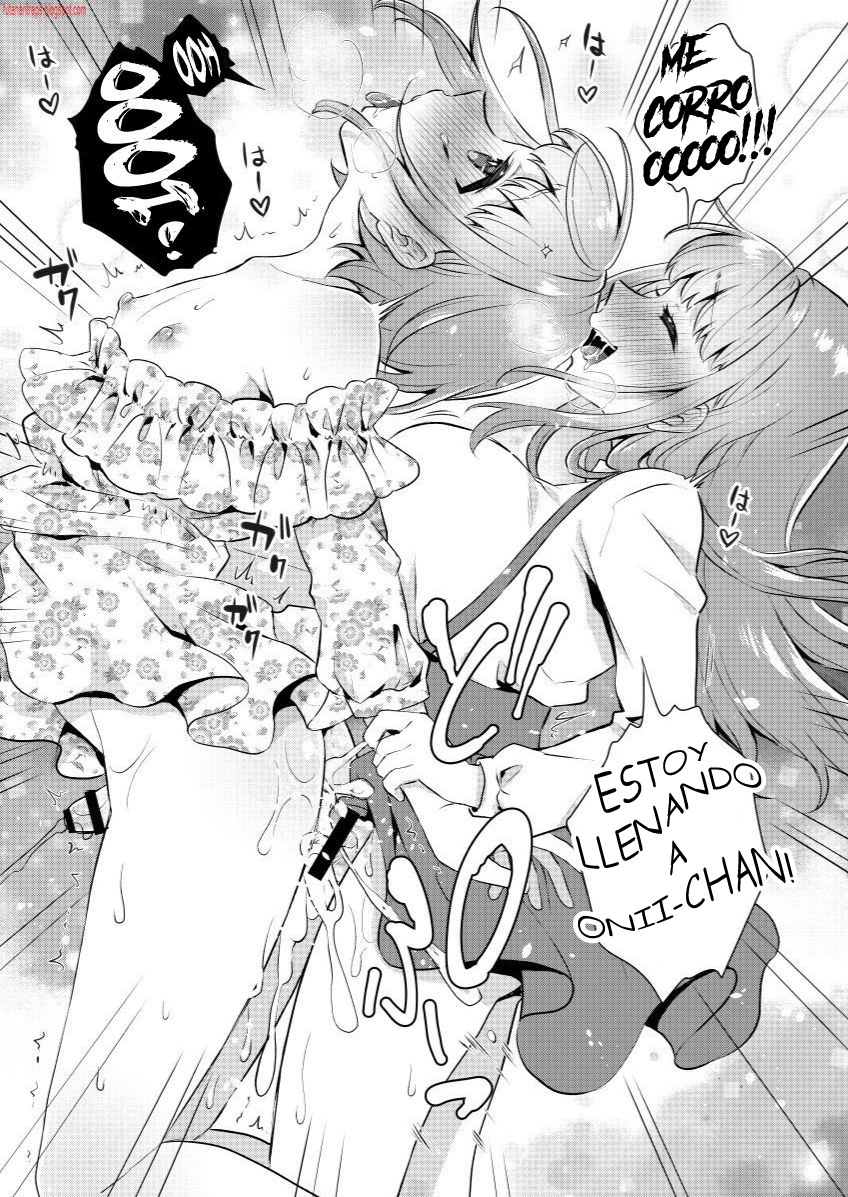 [Akaeboshi (Binto)] Okkii Imouto Chicchai Ani [Spanish] [bananare22] [Digital] imagen número 14