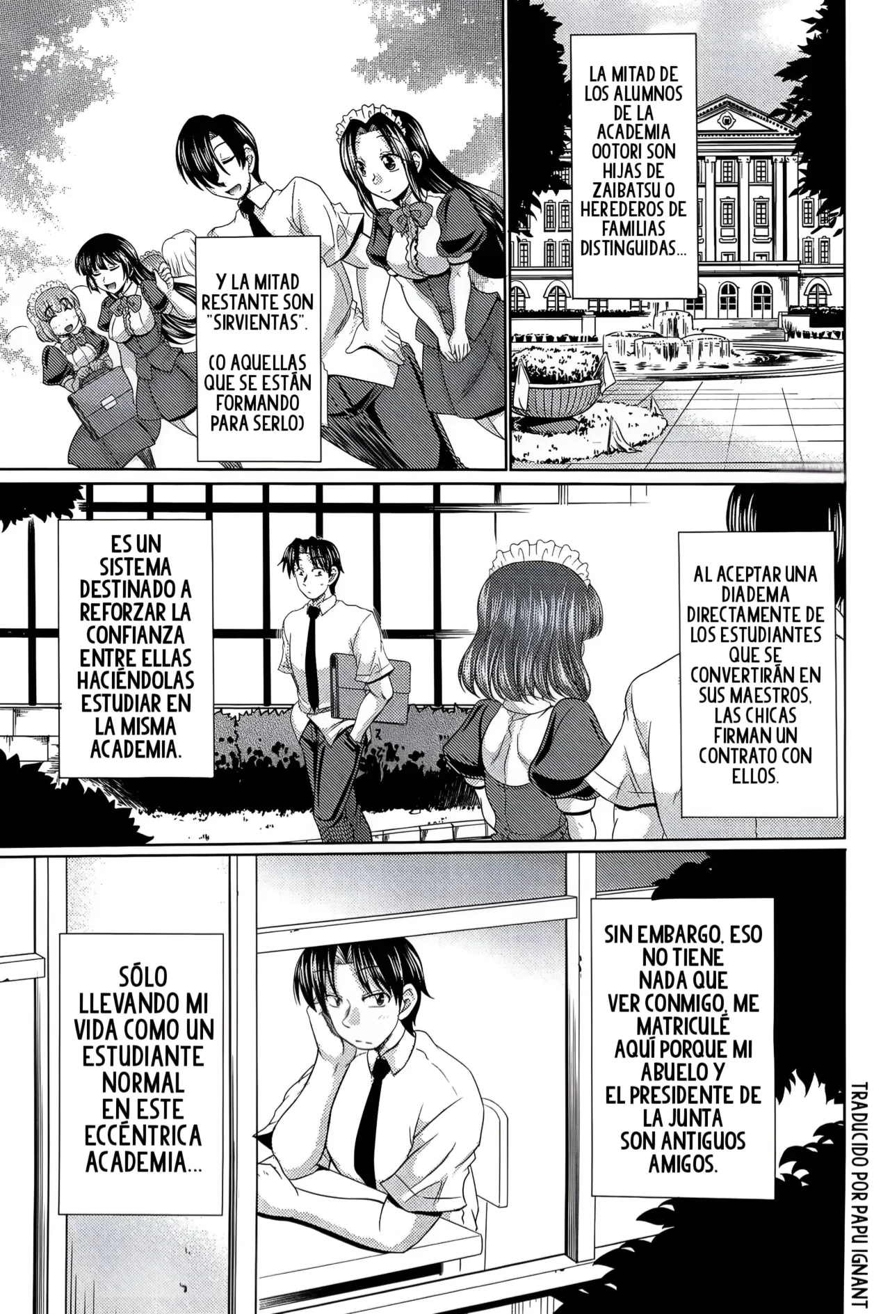 [Warashibe] Class YoMaid - She is My ClassMaid Cap. 1-8 [Spanish] [El Papu Ignant] [Digital] numero di immagine  44