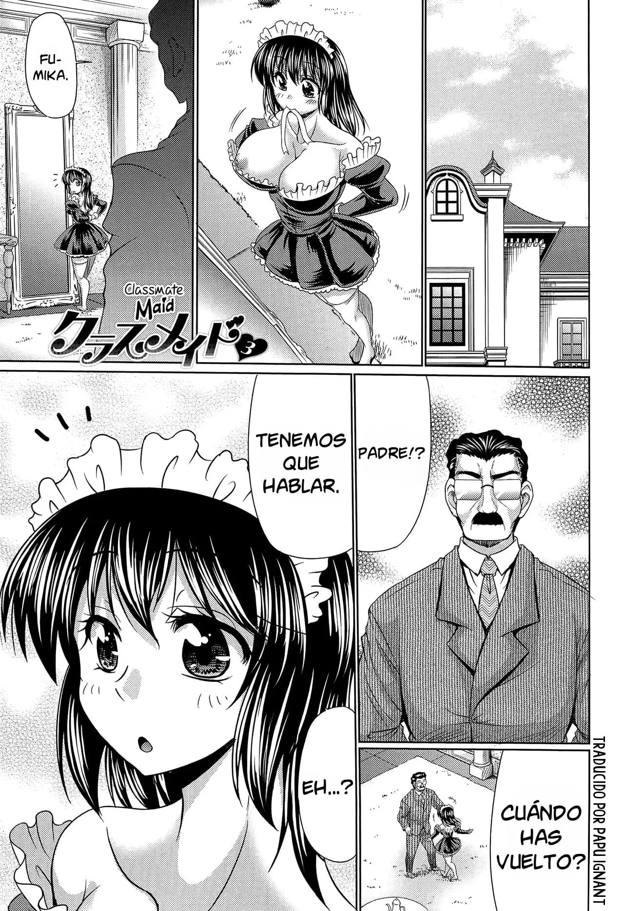 [Warashibe] Class YoMaid - She is My ClassMaid Cap. 1-8 [Spanish] [El Papu Ignant] [Digital] numero di immagine  82