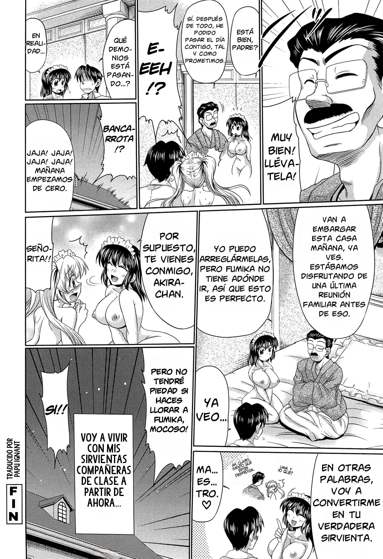[Warashibe] Class YoMaid - She is My ClassMaid Cap. 1-8 [Spanish] [El Papu Ignant] [Digital] numero di immagine  101