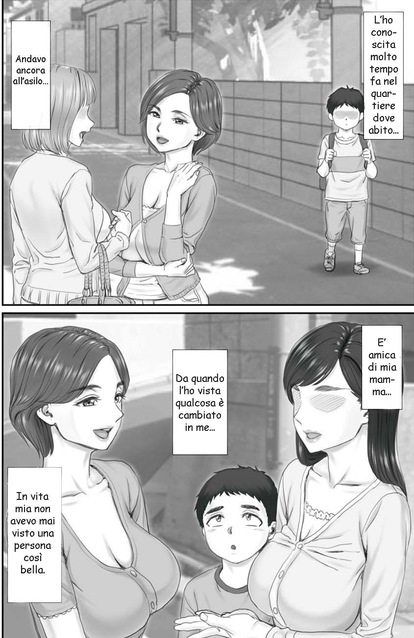 [Ponkotsu Damashii] Boku no Kanojo wa 40-sai no Hitozuma de Mama no Tomodachi | La Mia Ragazza è Amica di Mia Mamma 1 [Italian] Bildnummer 6