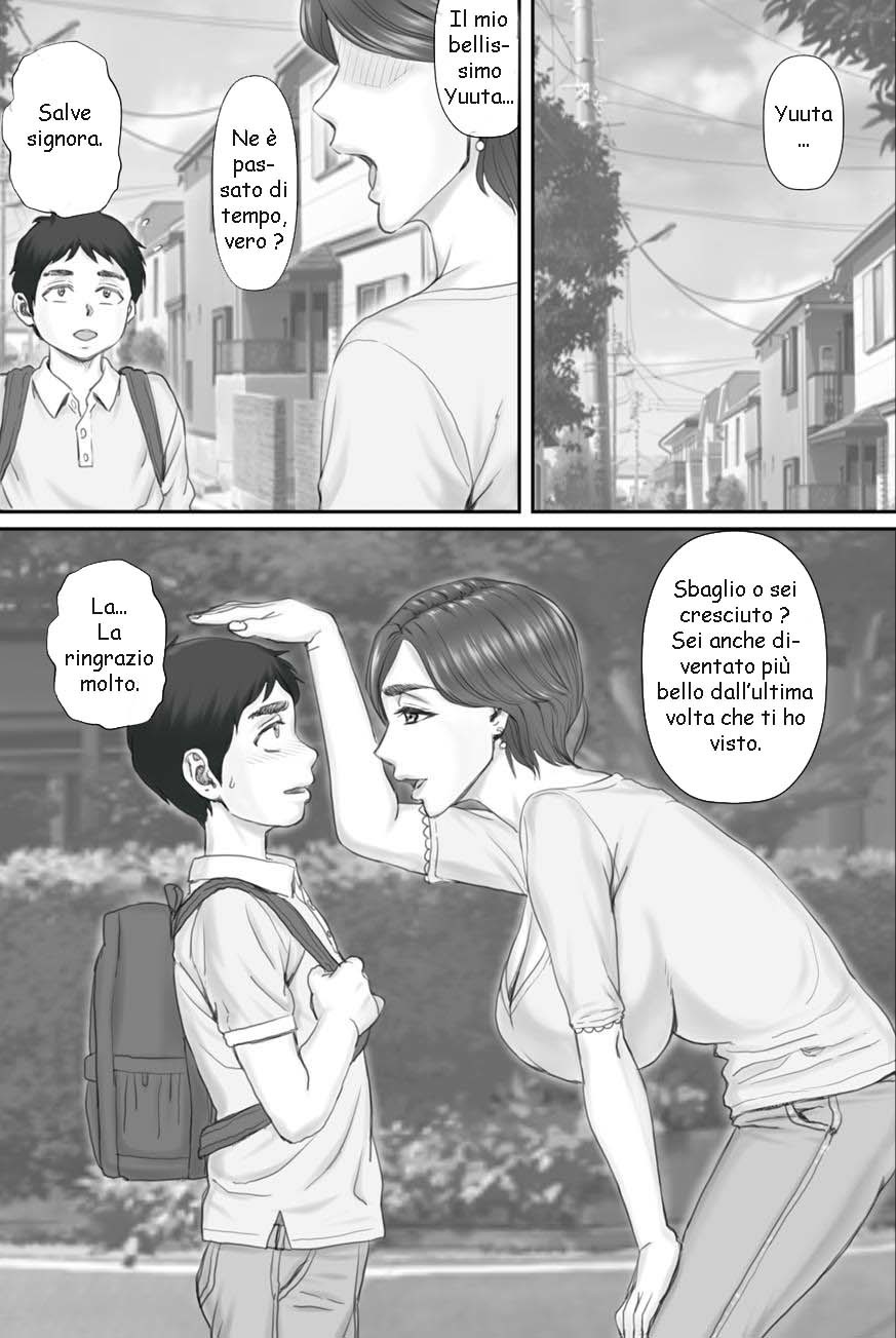 [Ponkotsu Damashii] Boku no Kanojo wa 40-sai no Hitozuma de Mama no Tomodachi | La Mia Ragazza è Amica di Mia Mamma 1 [Italian] Bildnummer 7