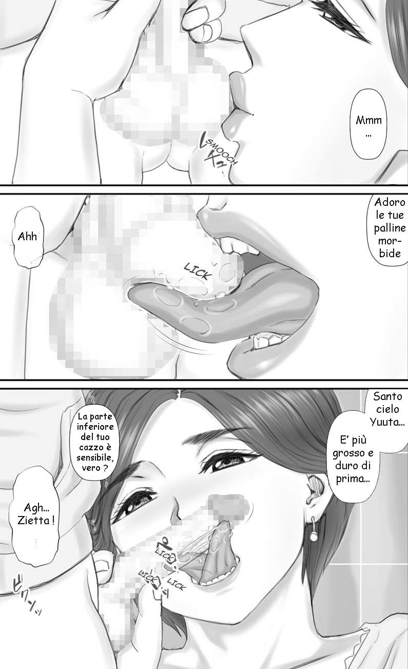 [Ponkotsu Damashii] Boku no Kanojo wa 40-sai no Hitozuma de Mama no Tomodachi | La Mia Ragazza è Amica di Mia Mamma 1 [Italian] Bildnummer 35