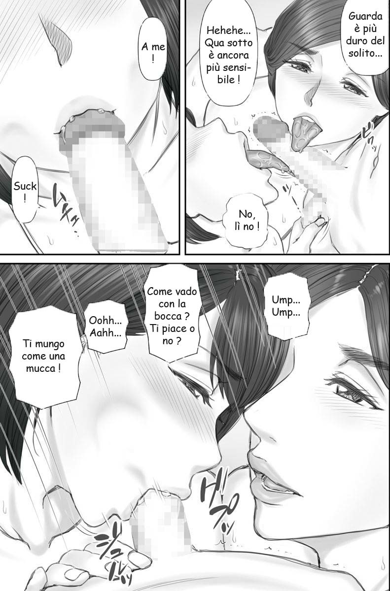 [Ponkotsu Damashii] Boku no Kanojo wa 40-sai no Hitozuma 3 ~Rankou Hen~ Saishuuwa | La Mia Ragazza è Amica di Mia Mamma 3 [Italian] Bildnummer 5