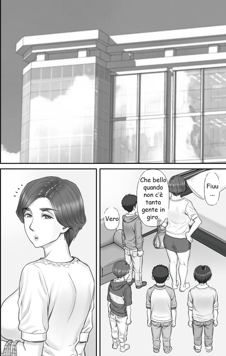 [Ponkotsu Damashii] Boku no Kanojo wa 40-sai no Hitozuma 3 ~Rankou Hen~ Saishuuwa | La Mia Ragazza è Amica di Mia Mamma 3 [Italian] Bildnummer 40