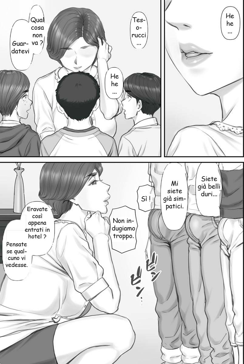 [Ponkotsu Damashii] Boku no Kanojo wa 40-sai no Hitozuma 3 ~Rankou Hen~ Saishuuwa | La Mia Ragazza è Amica di Mia Mamma 3 [Italian] Bildnummer 41