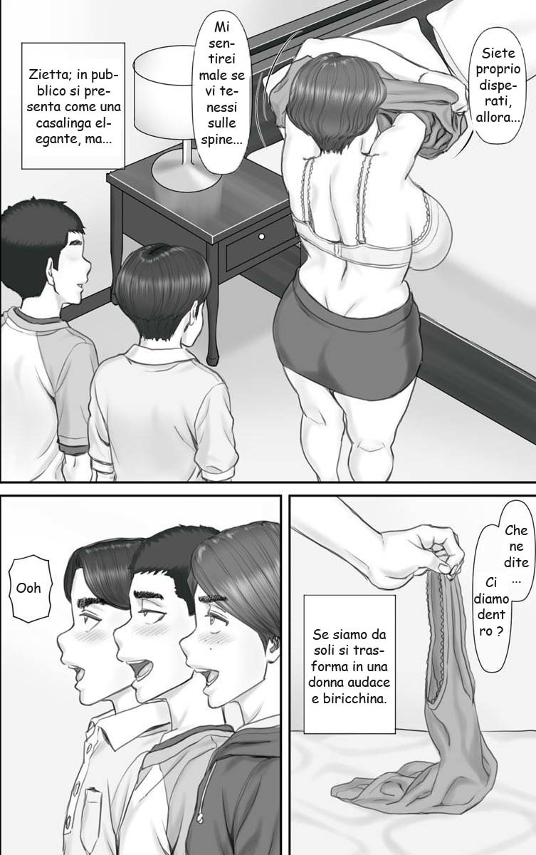 [Ponkotsu Damashii] Boku no Kanojo wa 40-sai no Hitozuma 3 ~Rankou Hen~ Saishuuwa | La Mia Ragazza è Amica di Mia Mamma 3 [Italian] Bildnummer 42