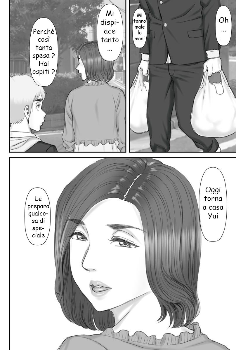 [Ponkotsu Damashii] Boku no Kanojo wa 40-sai no Hitozuma 3 ~Rankou Hen~ Saishuuwa | La Mia Ragazza è Amica di Mia Mamma 3 [Italian] Bildnummer 88