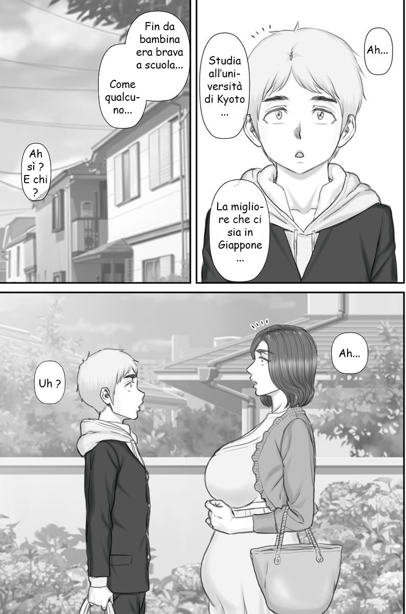 [Ponkotsu Damashii] Boku no Kanojo wa 40-sai no Hitozuma 3 ~Rankou Hen~ Saishuuwa | La Mia Ragazza è Amica di Mia Mamma 3 [Italian] Bildnummer 89