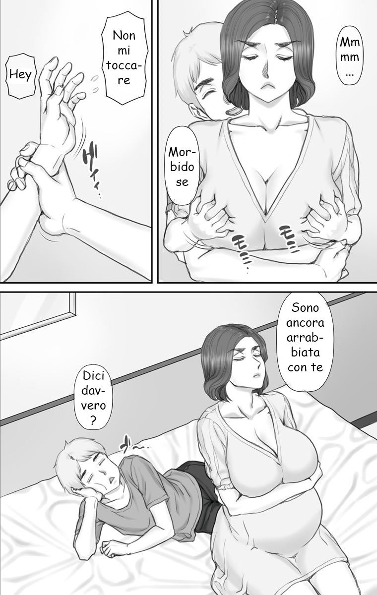 [Ponkotsu Damashii] Boku no Kanojo wa 40-sai no Hitozuma 3 ~Rankou Hen~ Saishuuwa | La Mia Ragazza è Amica di Mia Mamma 3 [Italian] Bildnummer 96