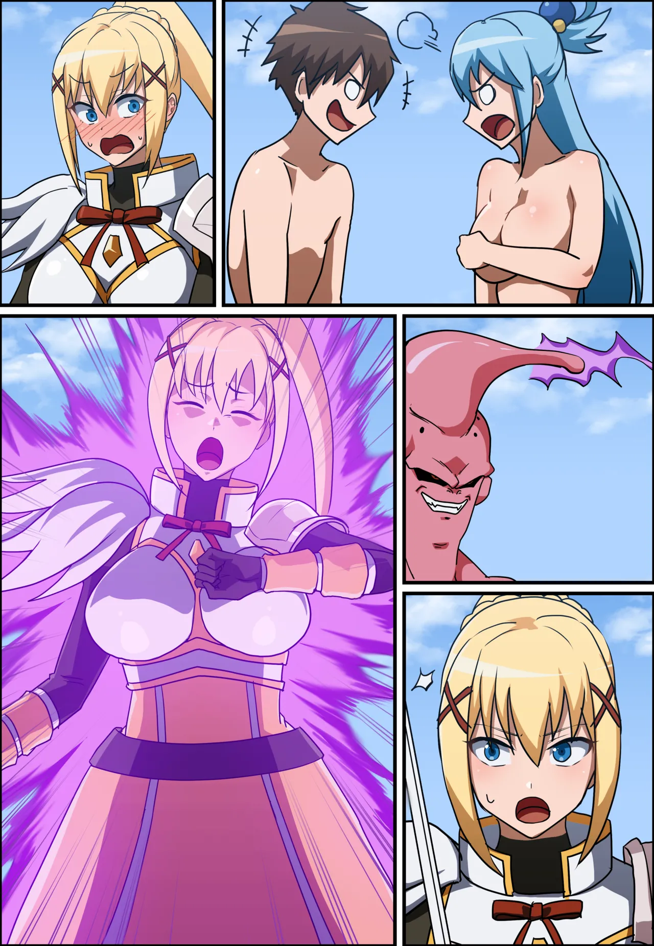 KONOSUBA - Kazuma Satou / Aqua / Megumin / Darkness [part 1-3] │ (Pixiv Fanbox) 图片编号 13