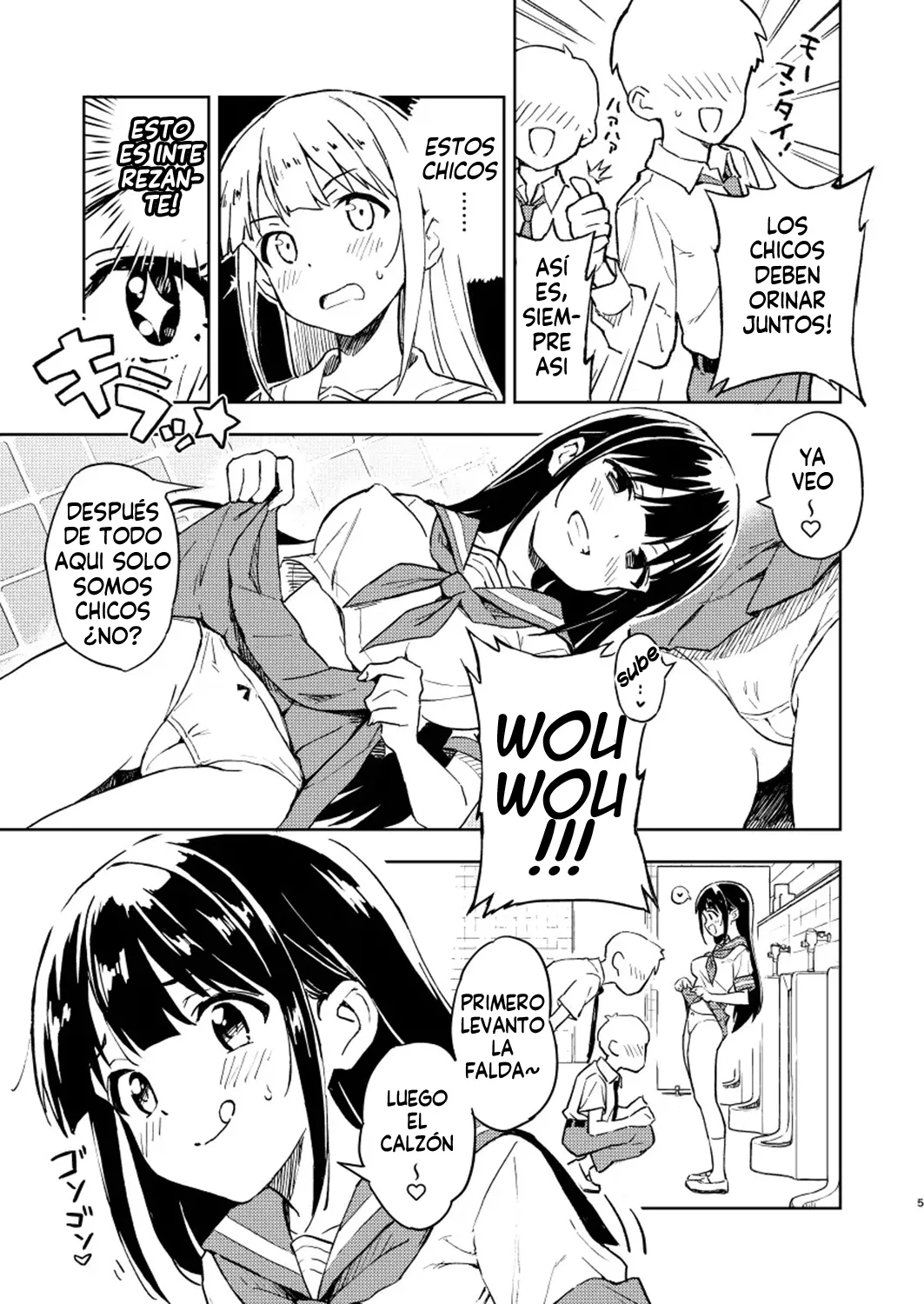 [Mirakoku (Yasumi Mirakichi)] 1-kagetsu Ninshin Shinakereba Otoko ni Modoreru Hanashi 1| Si no te embarazas en 1 mes podras volver a ser hombre Cap.1 [Spanish] [Harenchi no Fansub] numero di immagine  5