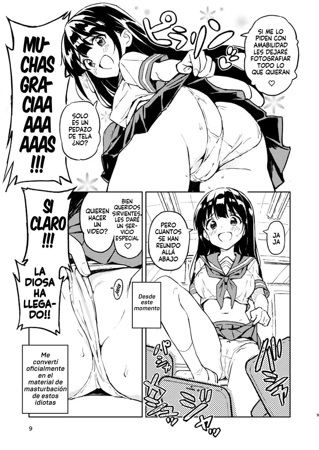 [Mirakoku (Yasumi Mirakichi)] 1-kagetsu Ninshin Shinakereba Otoko ni Modoreru Hanashi 1| Si no te embarazas en 1 mes podras volver a ser hombre Cap.1 [Spanish] [Harenchi no Fansub] numero di immagine  9