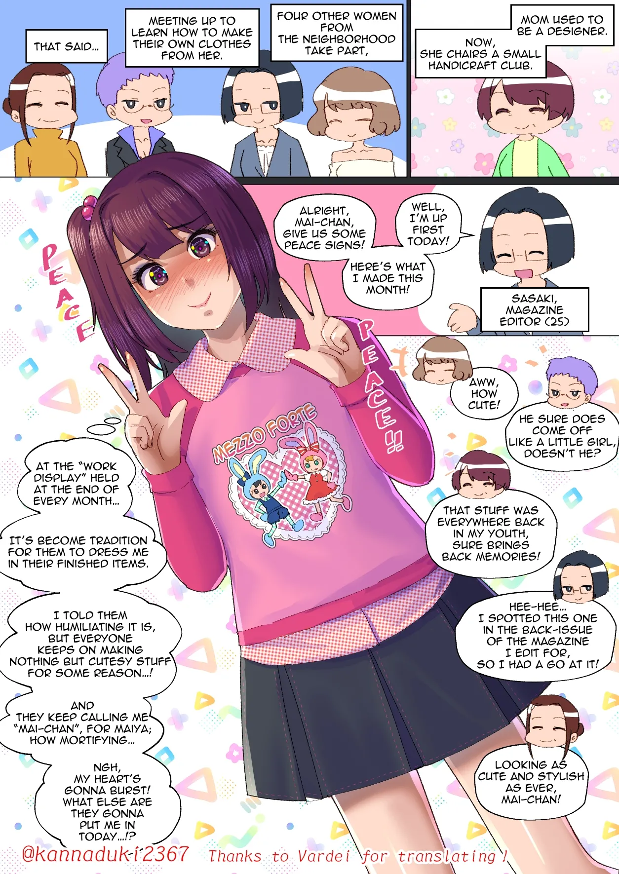 [Jugatsu Usagi] Handicraft Club's Pervert Crossdress-up Doll Bildnummer 2