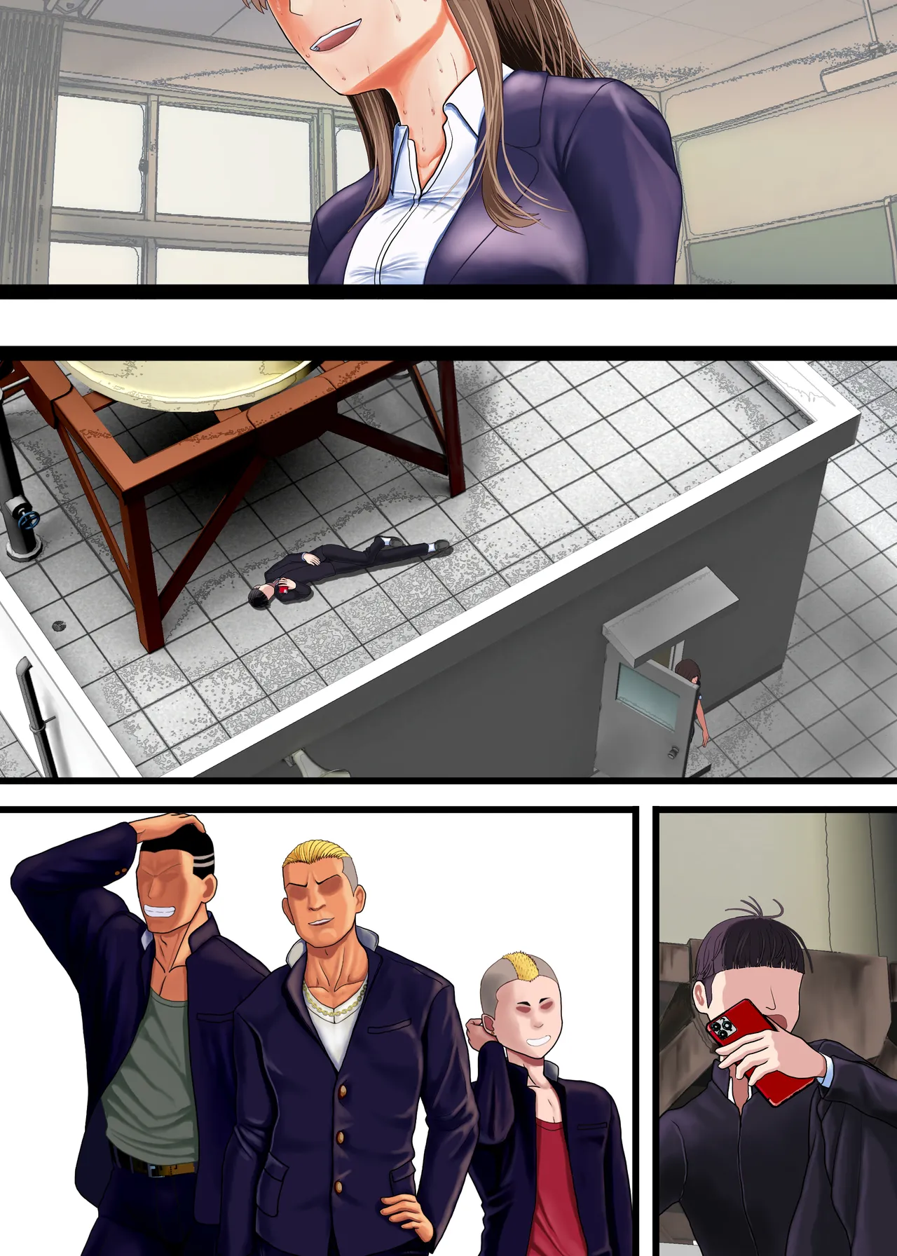 [KumakuraMizu] Kuzu ni Omocha ni Sareru Boku no Hatsukoi no Sensei 图片编号 24