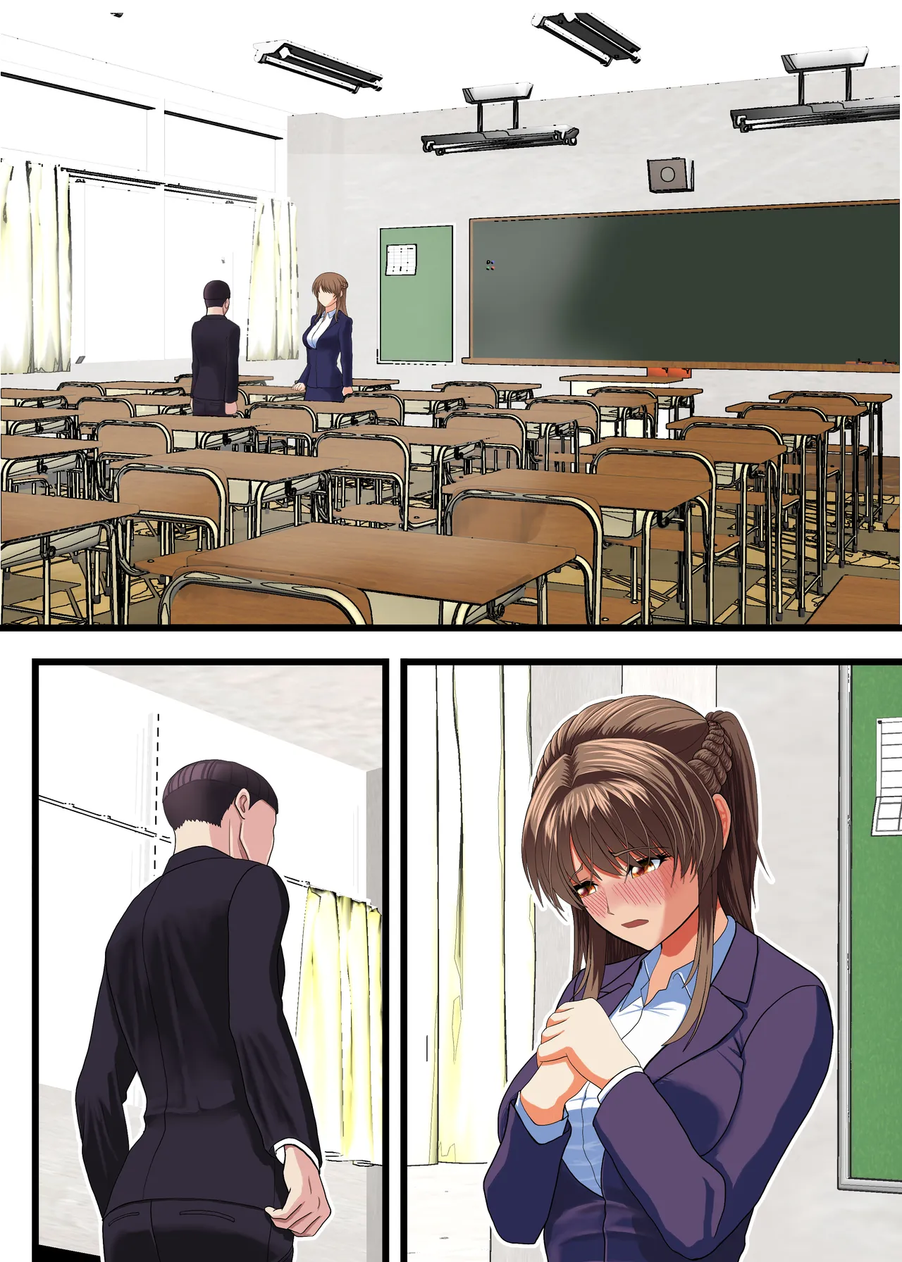 [KumakuraMizu] Kuzu ni Omocha ni Sareru Boku no Hatsukoi no Sensei 图片编号 39