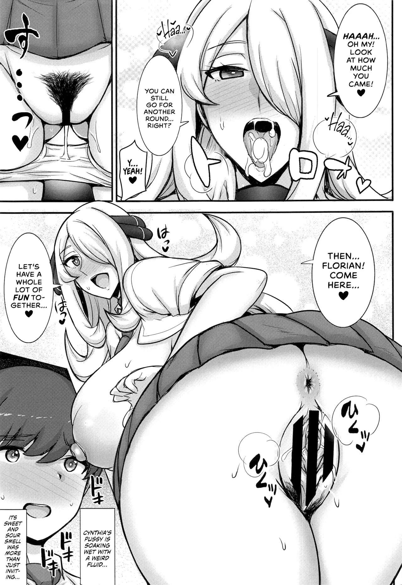 (C102) [Yuasa Rengou (Jean Louis)] JK!? Shirona-san | Cynthia is a High Schooler?! (Pokémon) [English] [head empty] 画像番号 6